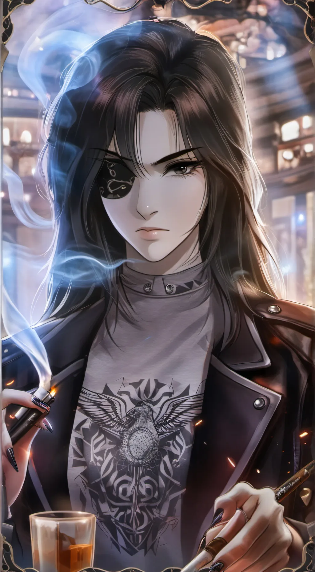 ai character: kuaranteo background