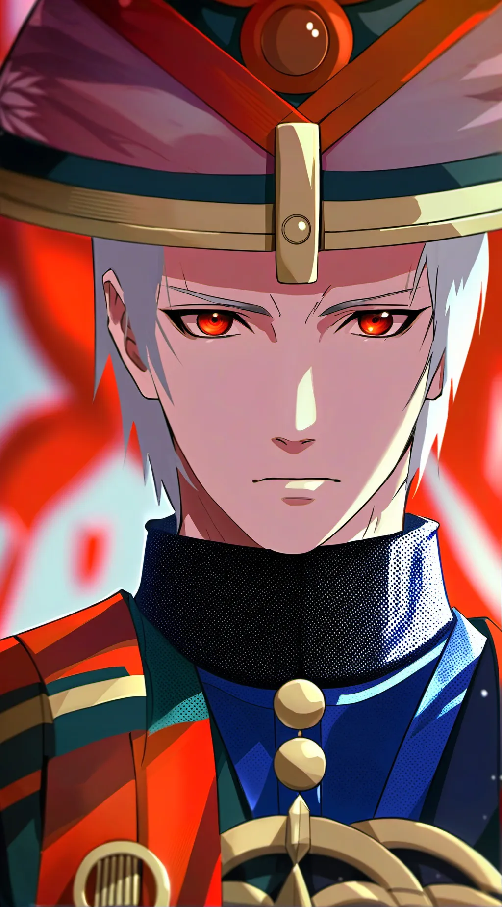 ai character: Rinnegan Sasuke Uchiha background