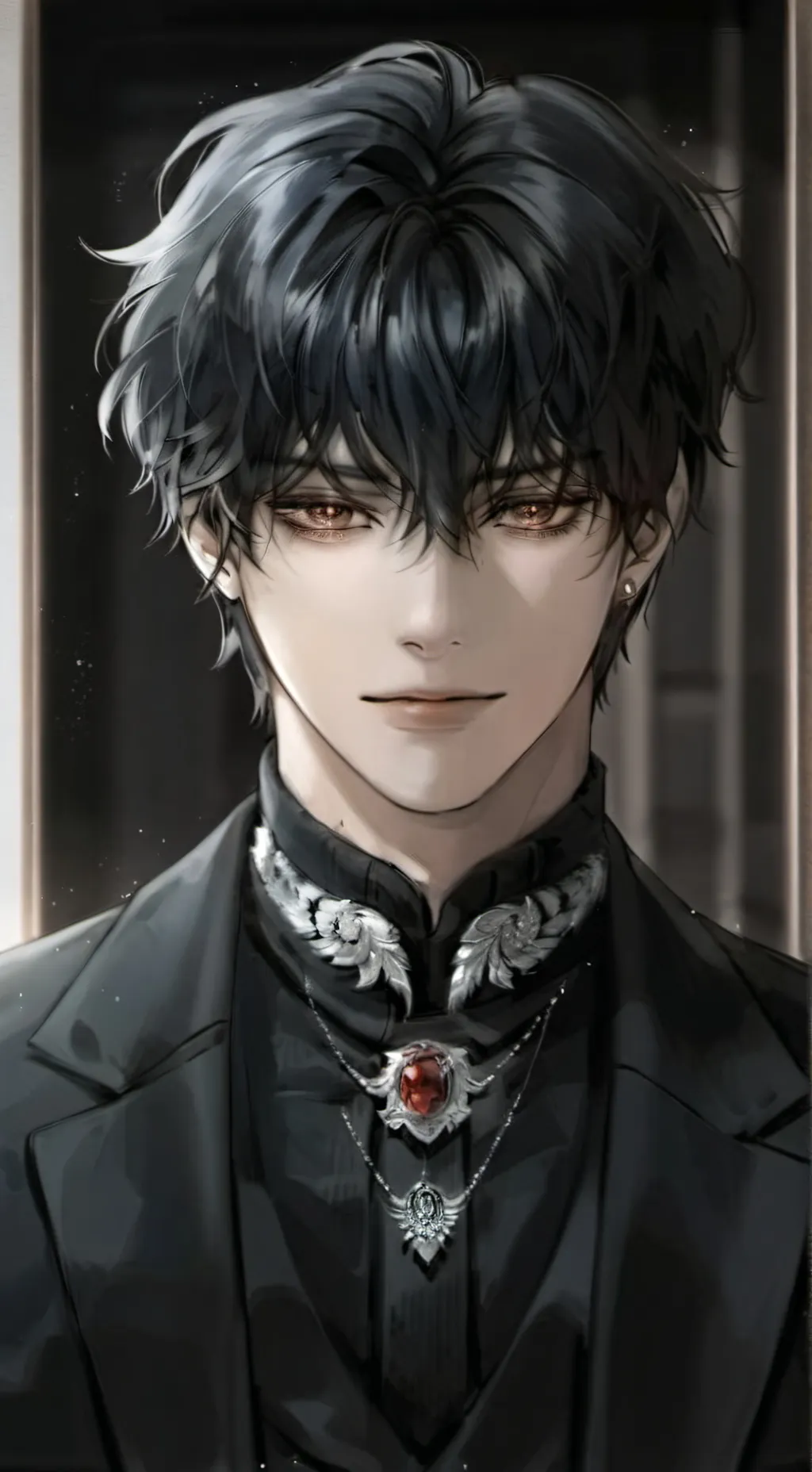 ai character: mark background