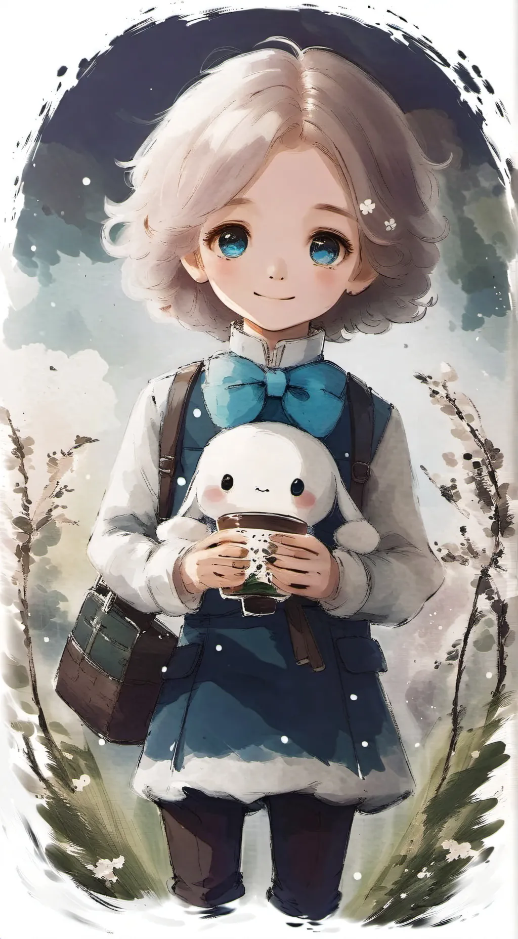 ai character: cinnamoroll background