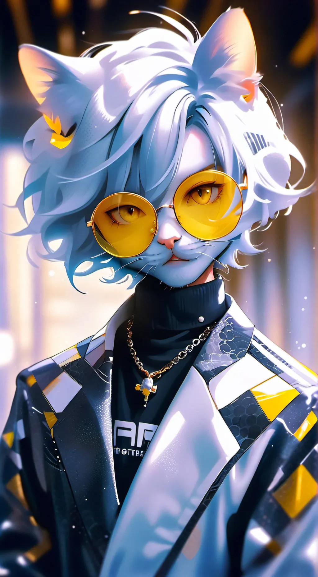 ai character: Memeowl background