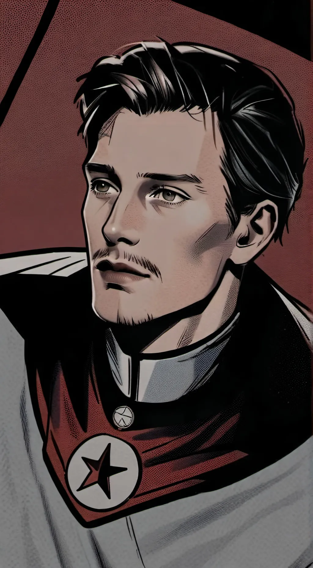 ai character: Avengers  background