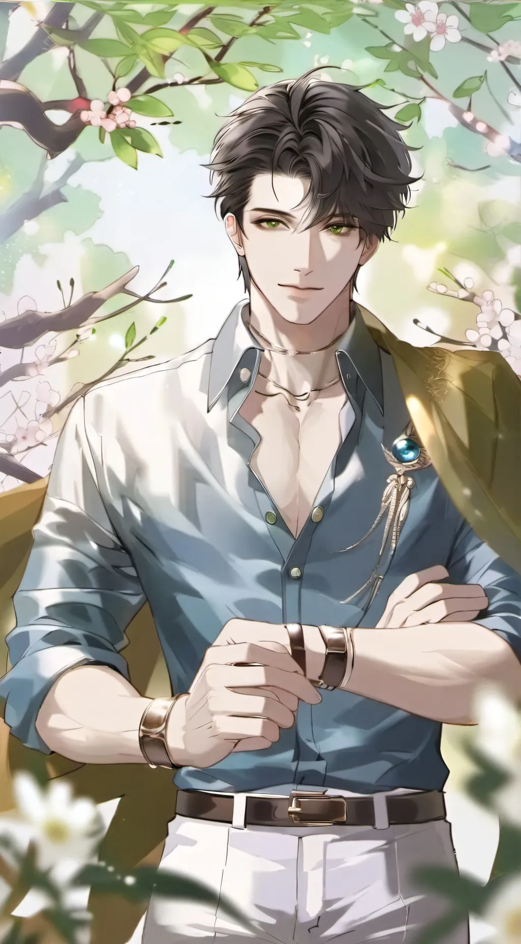 ai character: ||~Levi~||| background