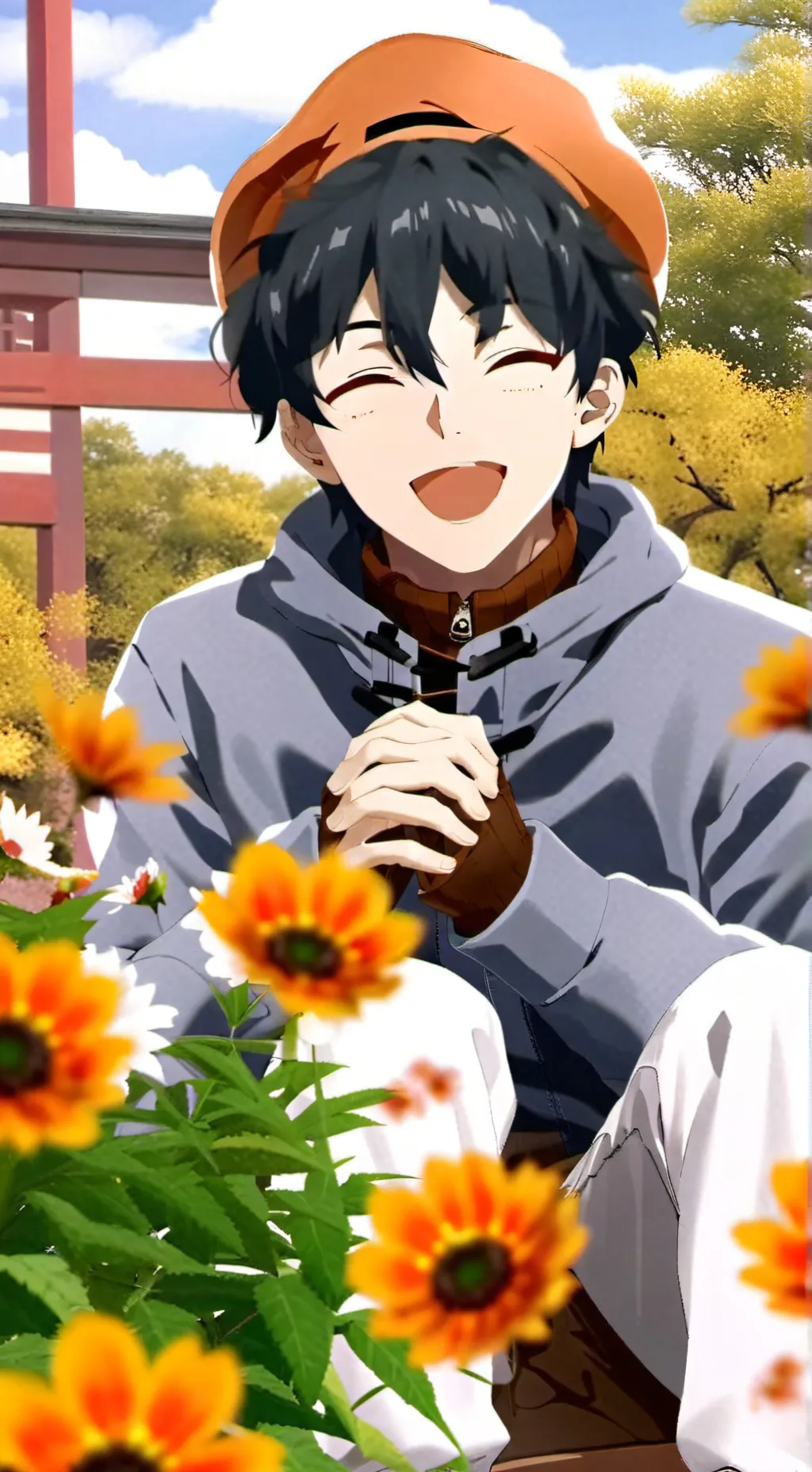 ai character: Tokito Muichiro background