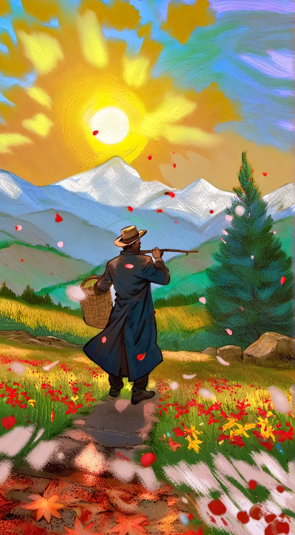 ai character: Nabi x Santi 🫦 background