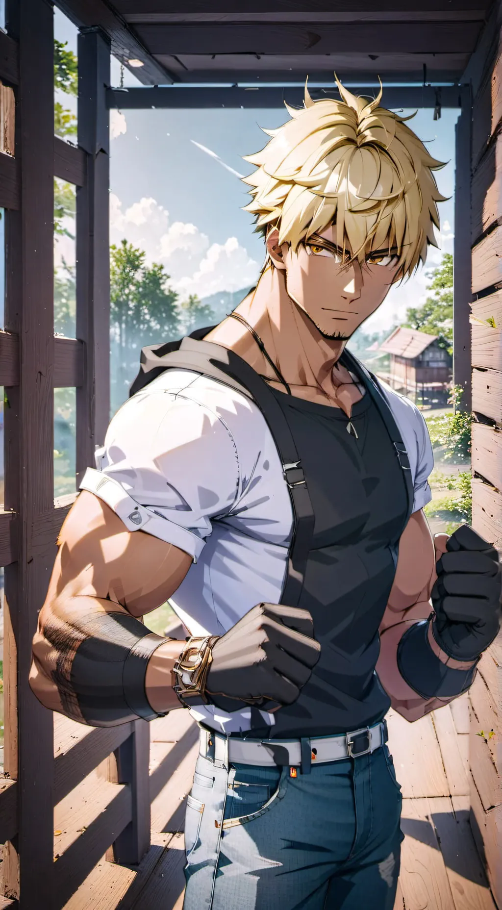 ai character: Toyo Barret background