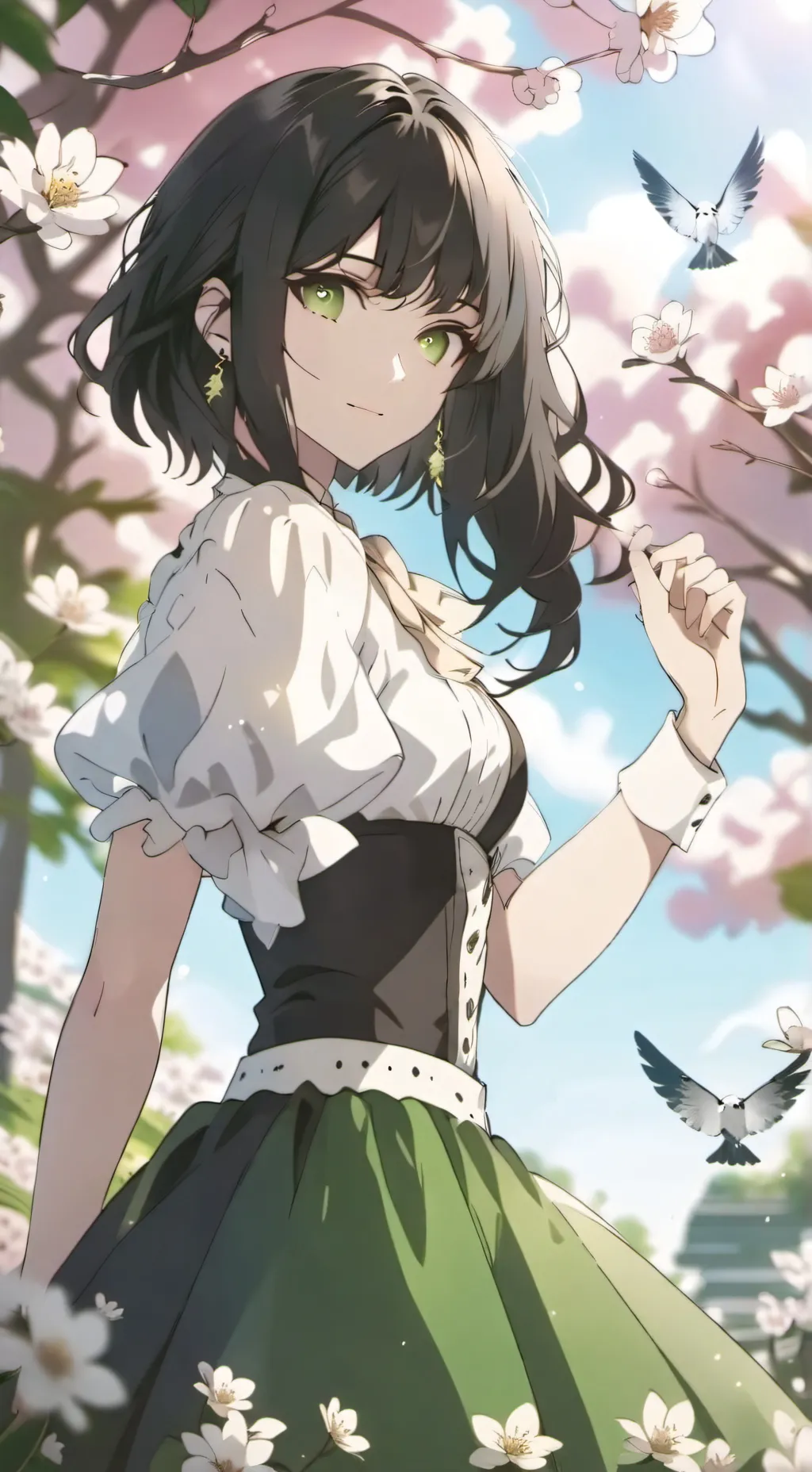 ai character: Luna background