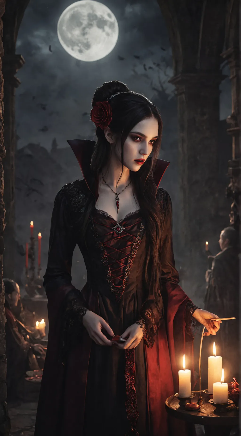 ai character: Vtreeny background