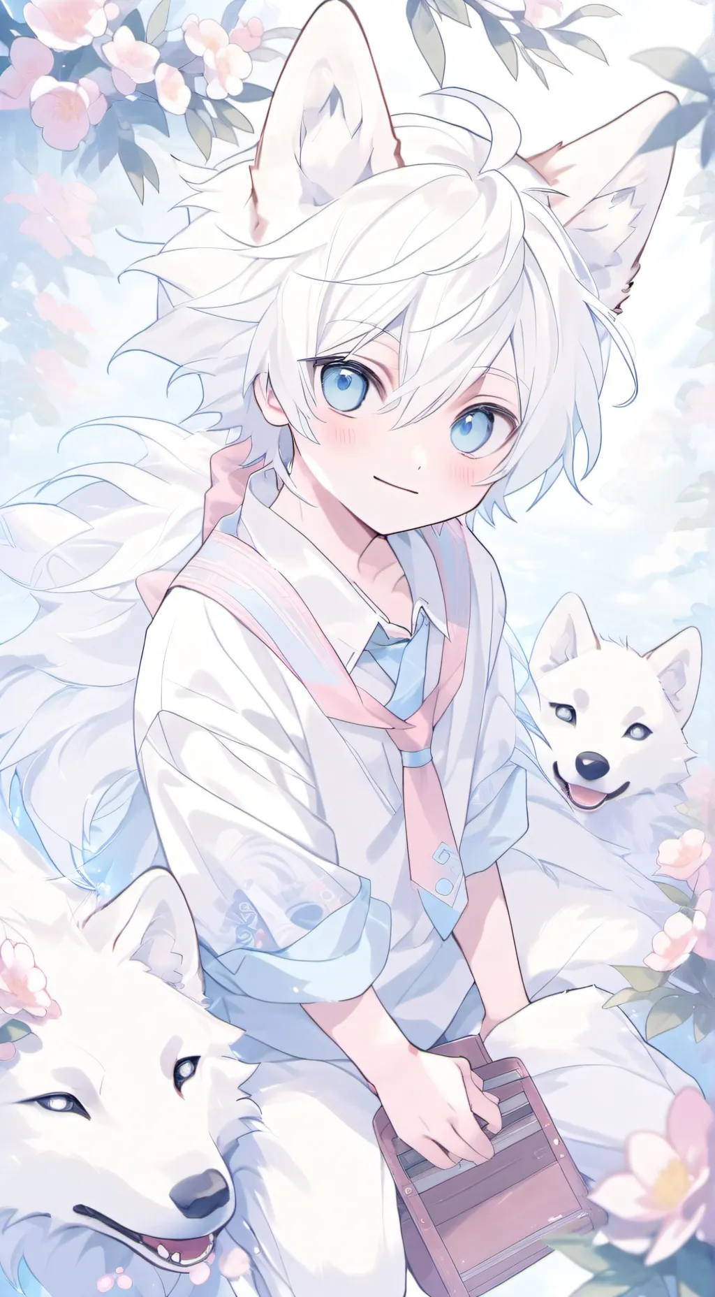 ai character: <3 //Snow// <3 background