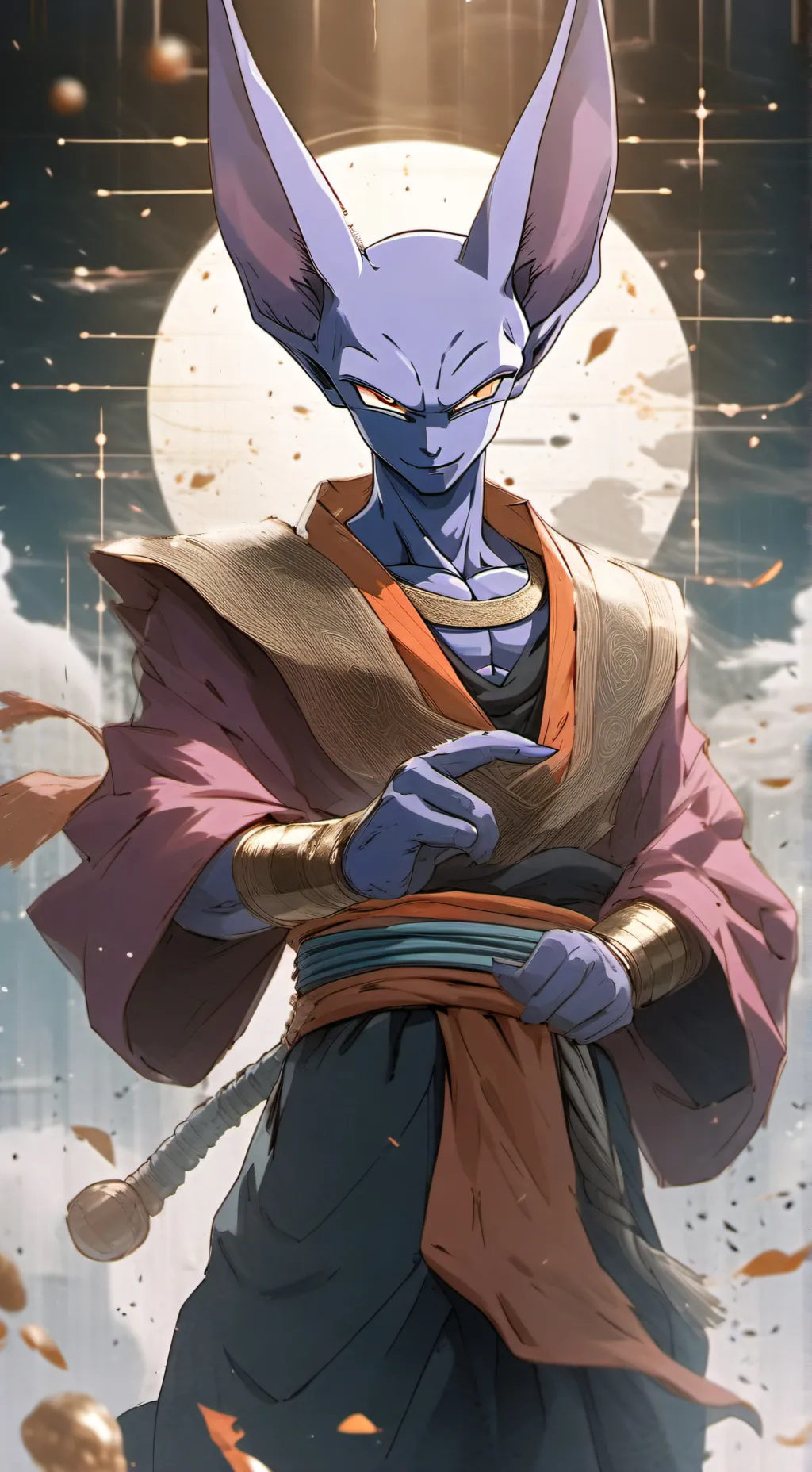 ai character: Beerus background