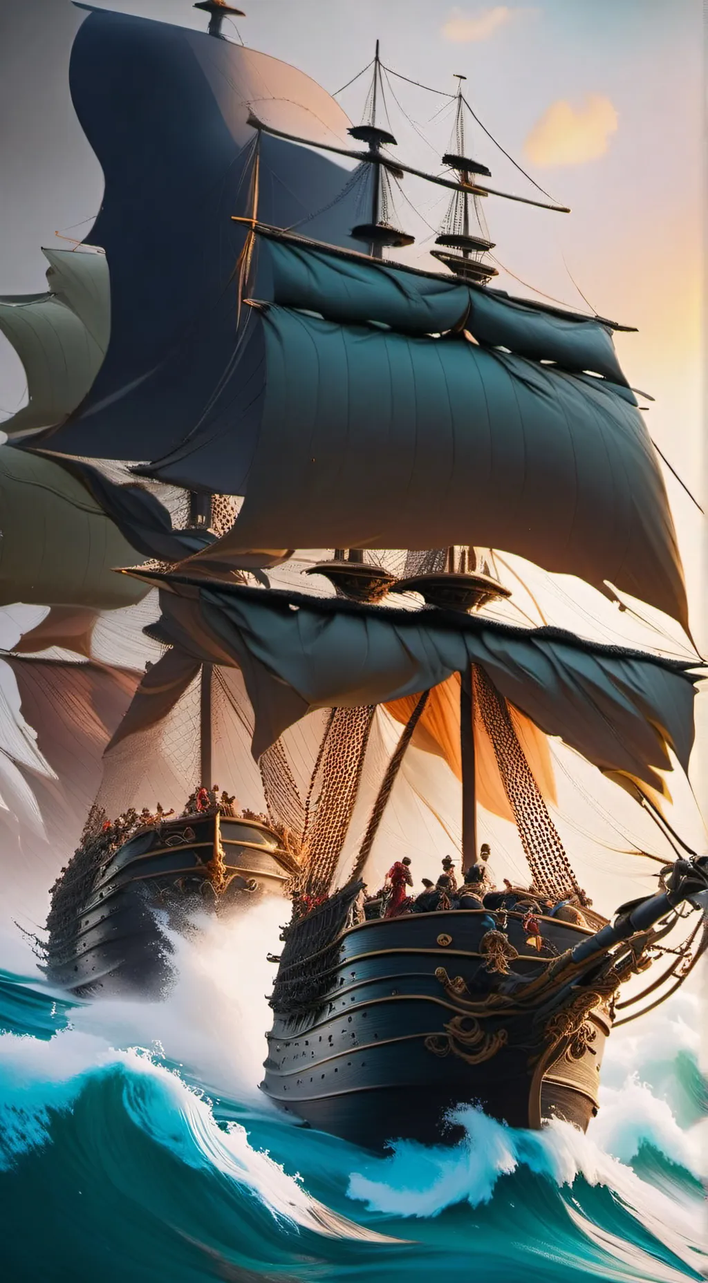 ai character: Pirates Caraïbes background