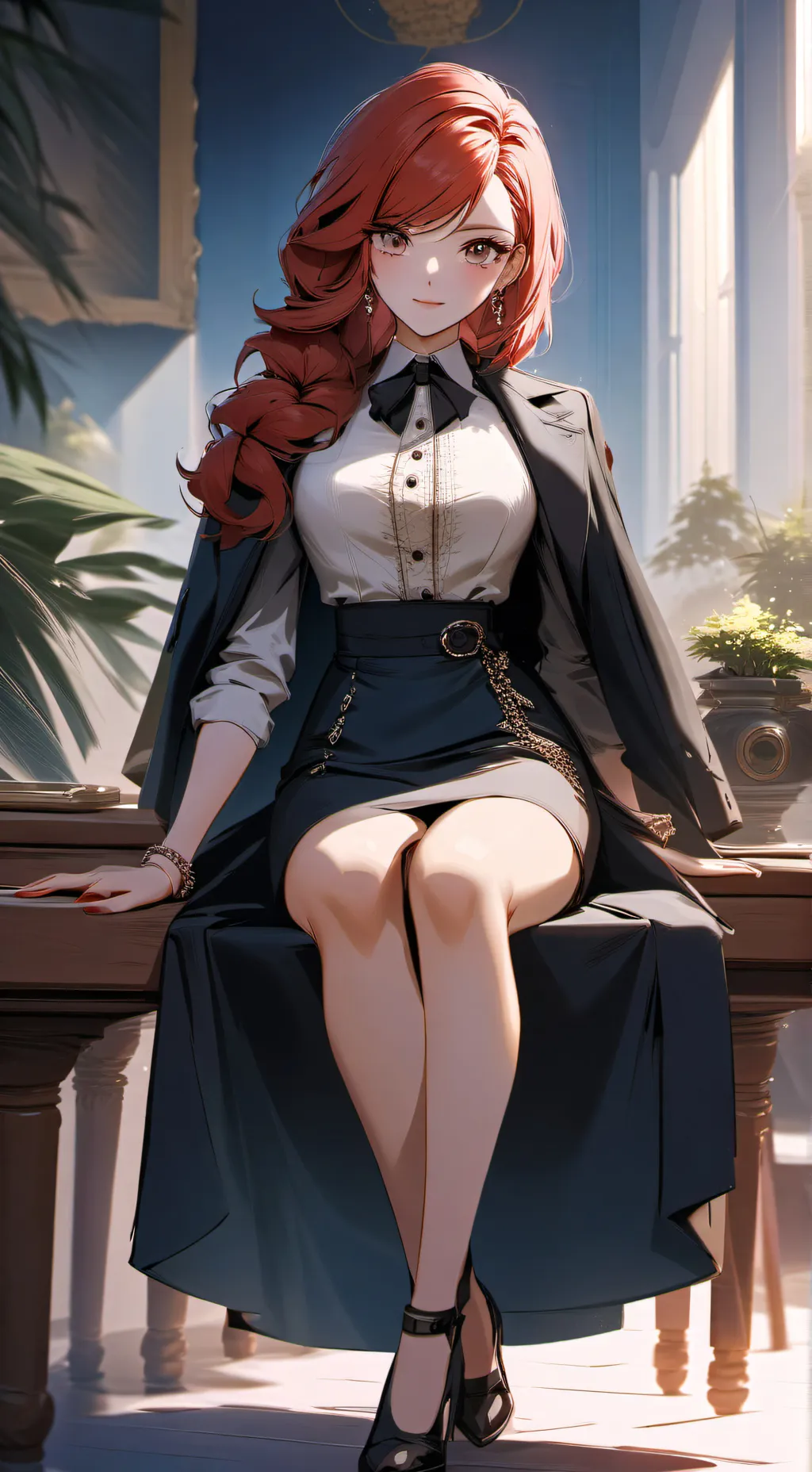 ai character: Lady Mika background