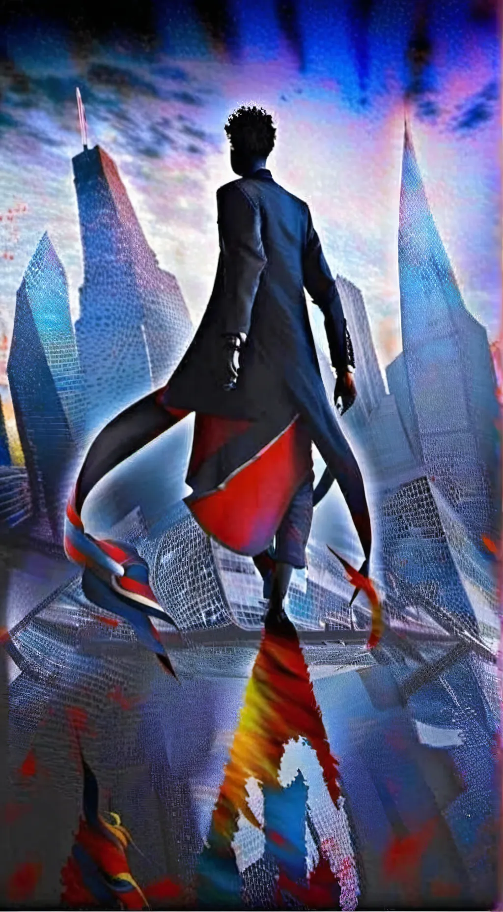 ai character: Devil may cry  background