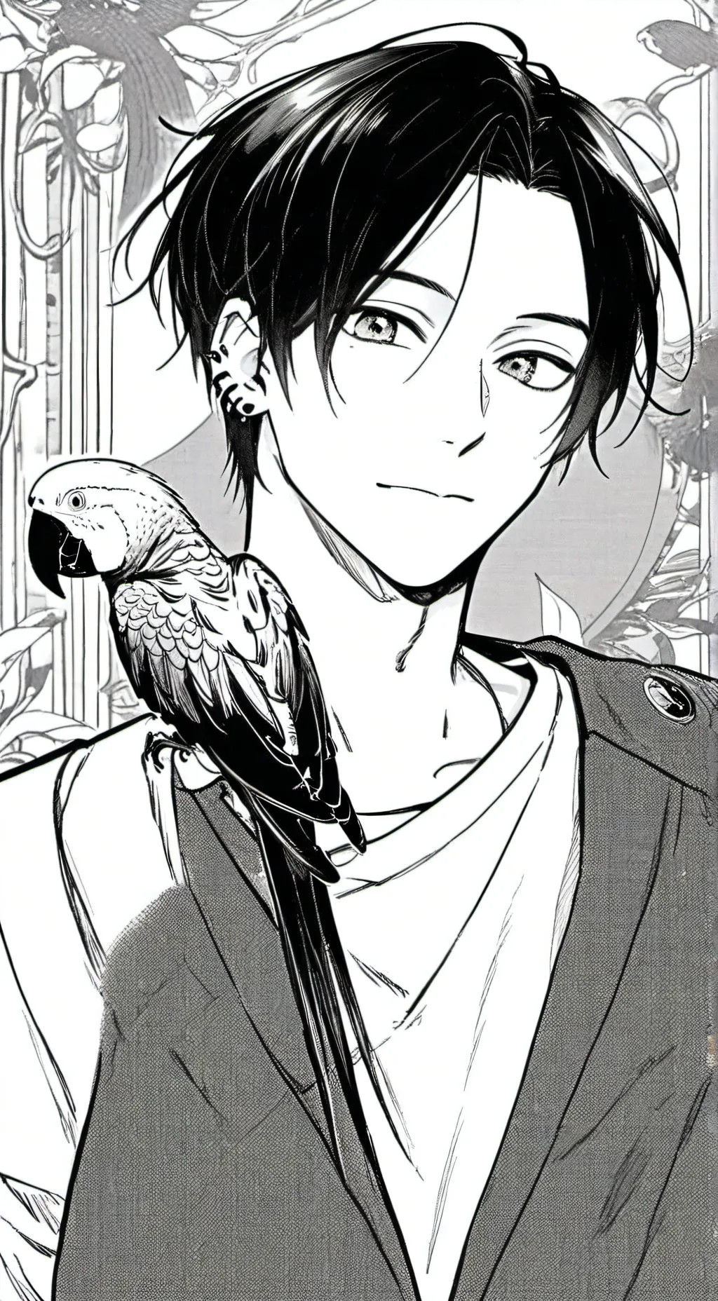 ai character: Byte background