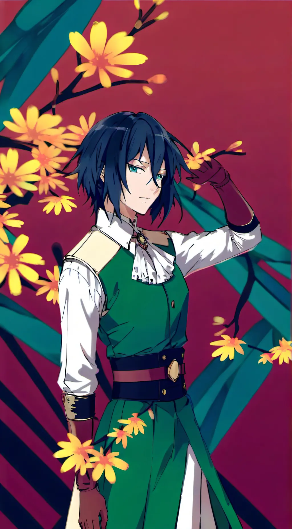 ai character: giyuu y luna background