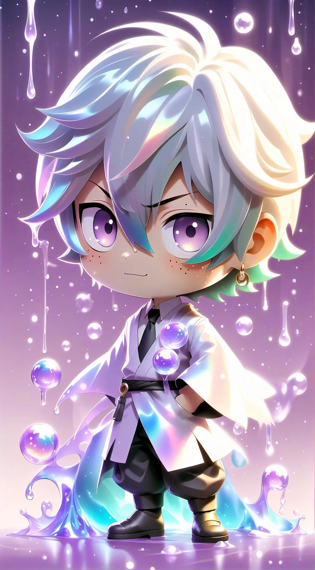 ai character: denki background