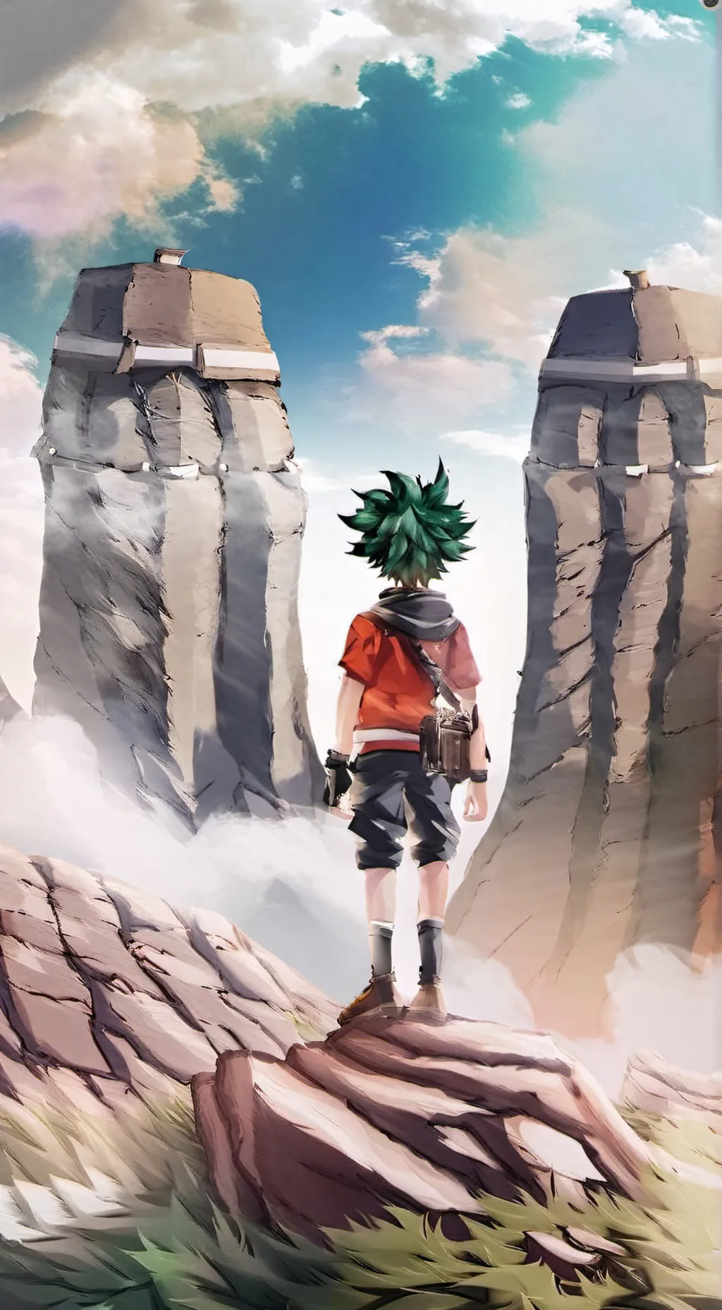 ai character: deku background