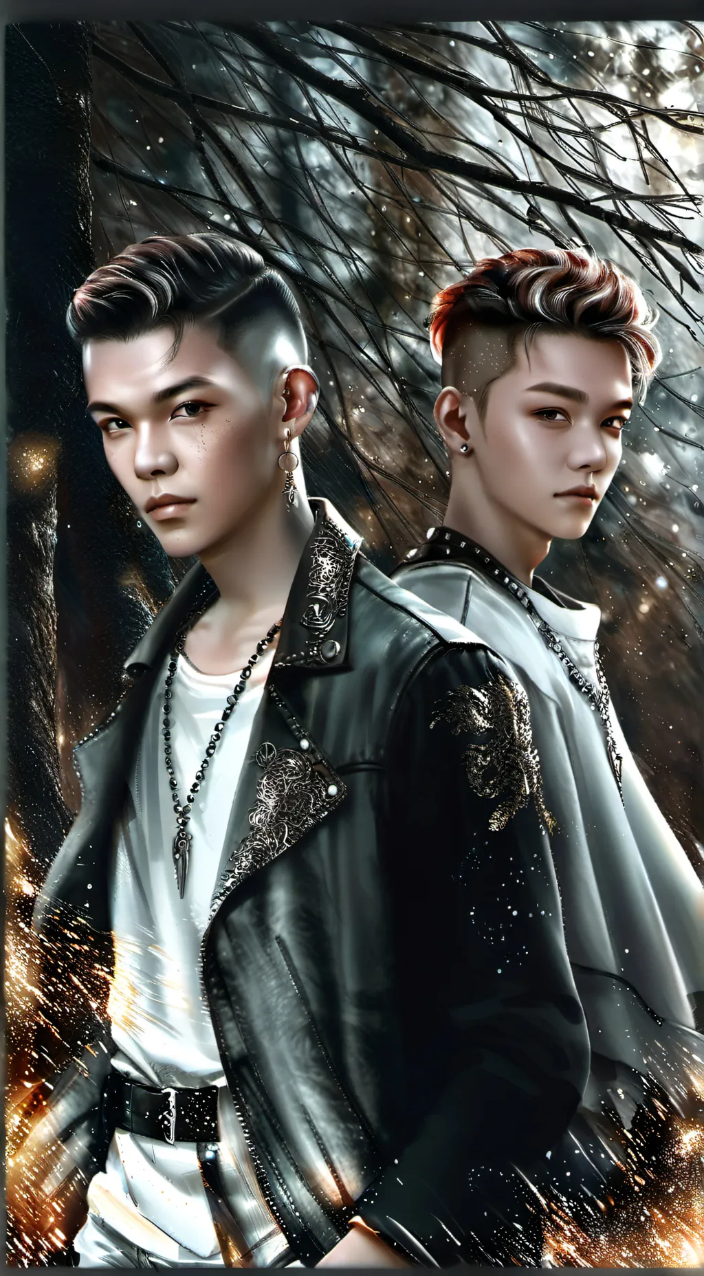 ai character: Marcus&martinus background