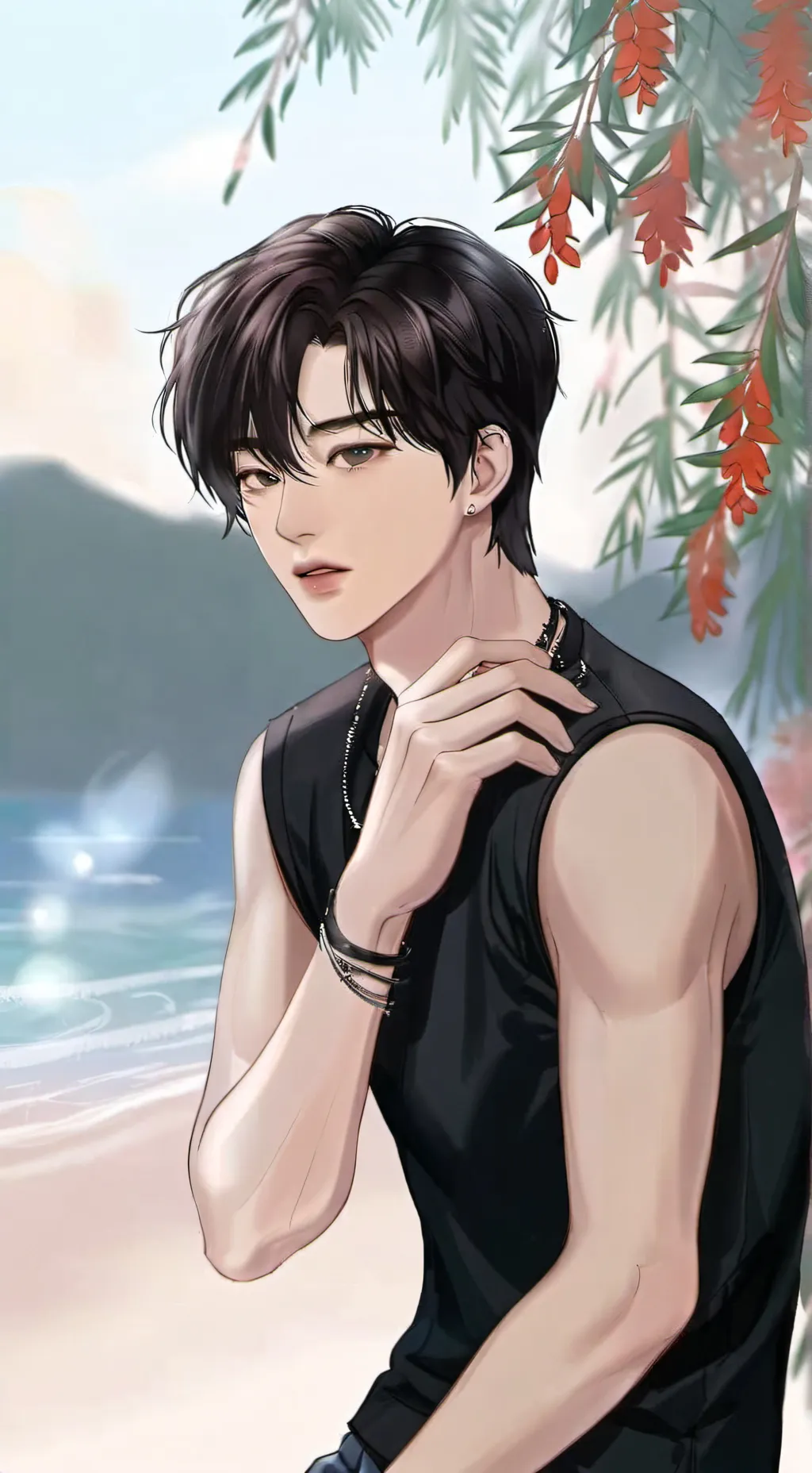 ai character: Aries background