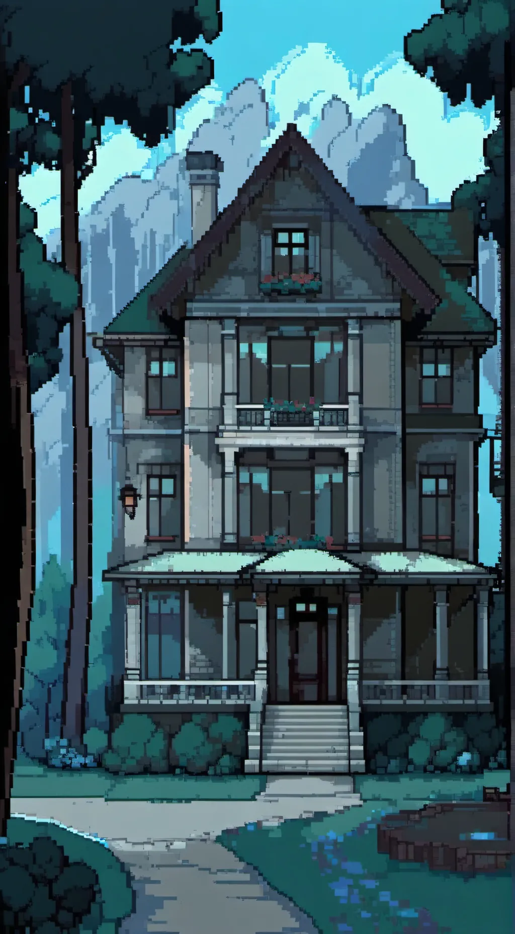 ai character: Afton family…? background