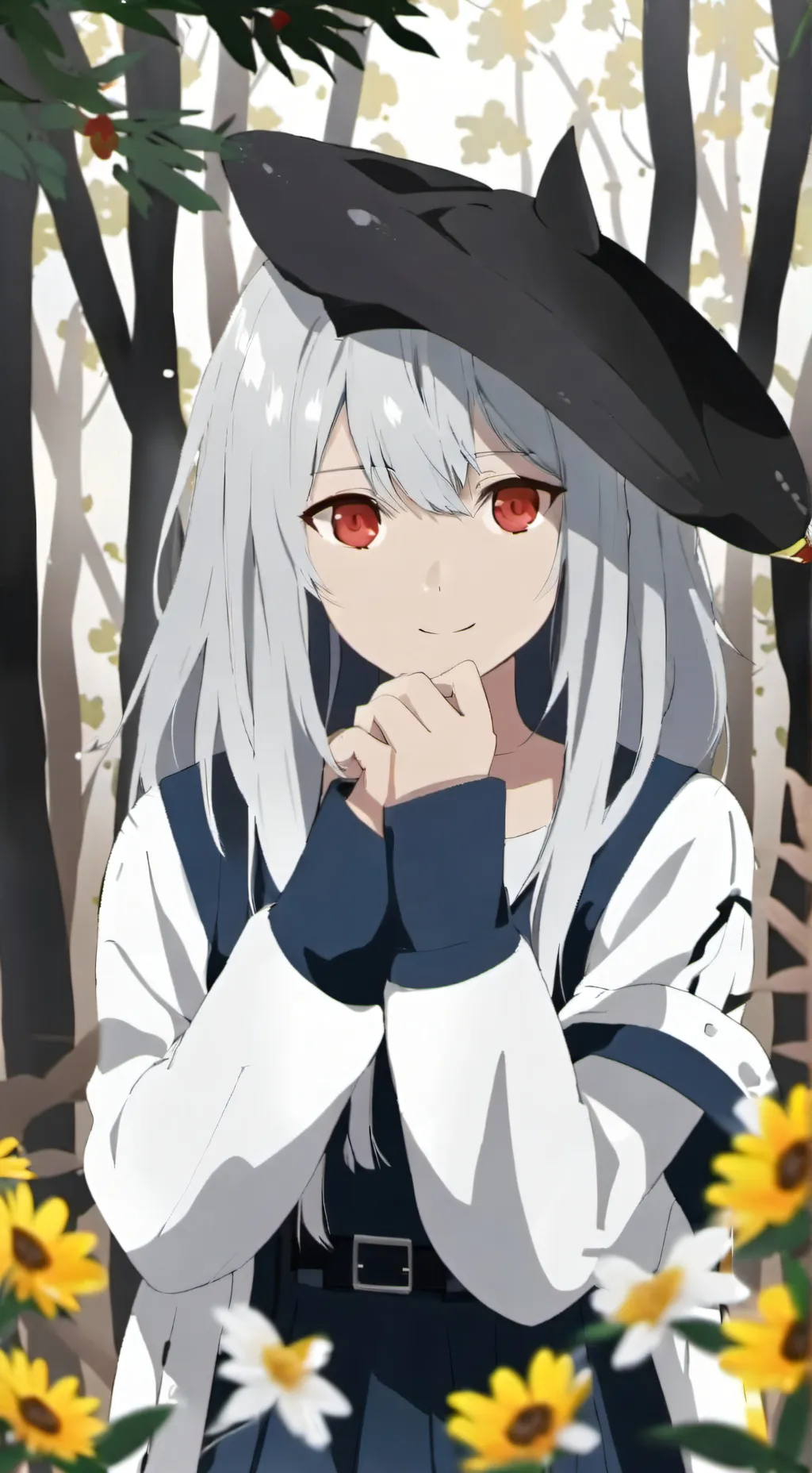 ai character: big sister  background