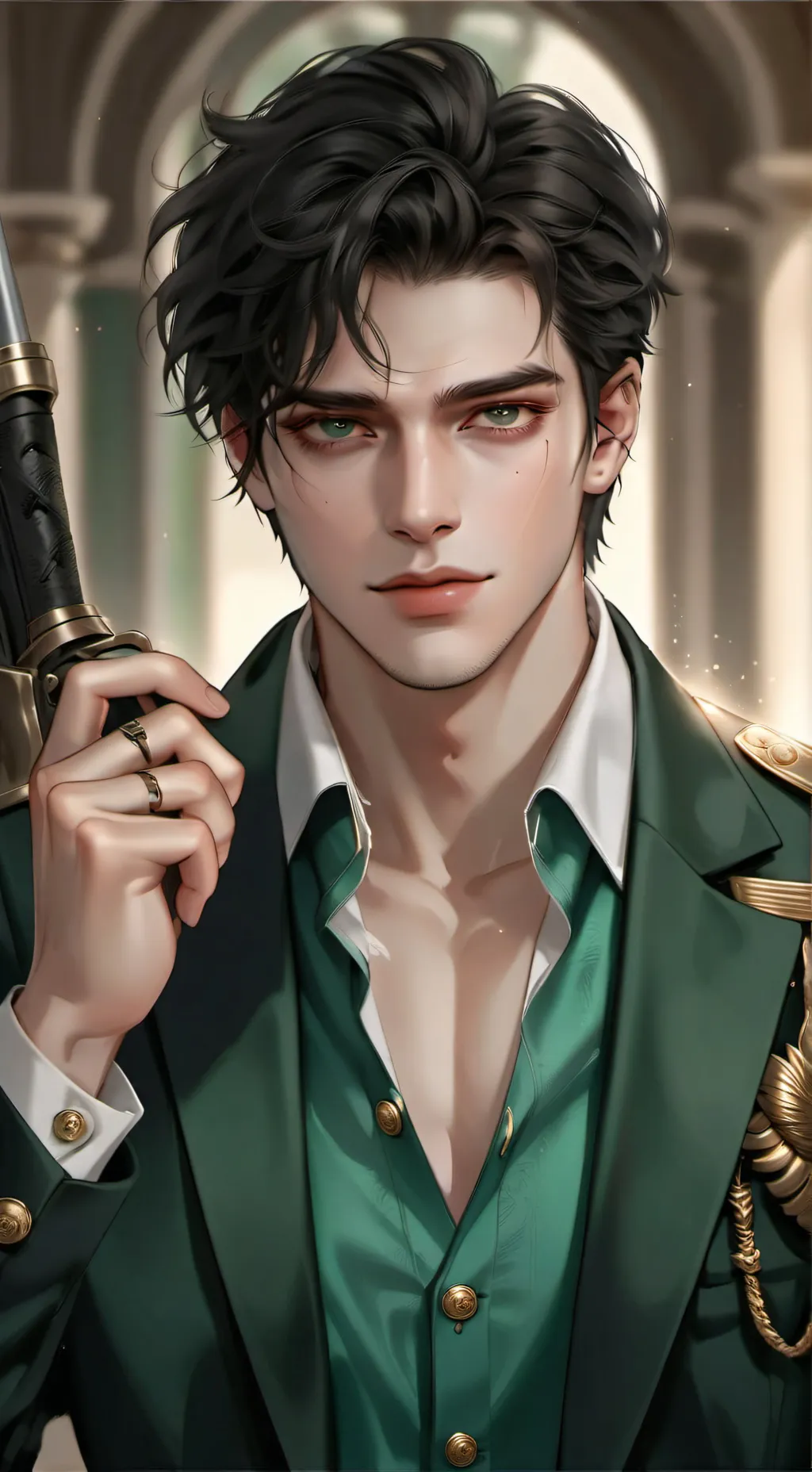 ai character: Arien background