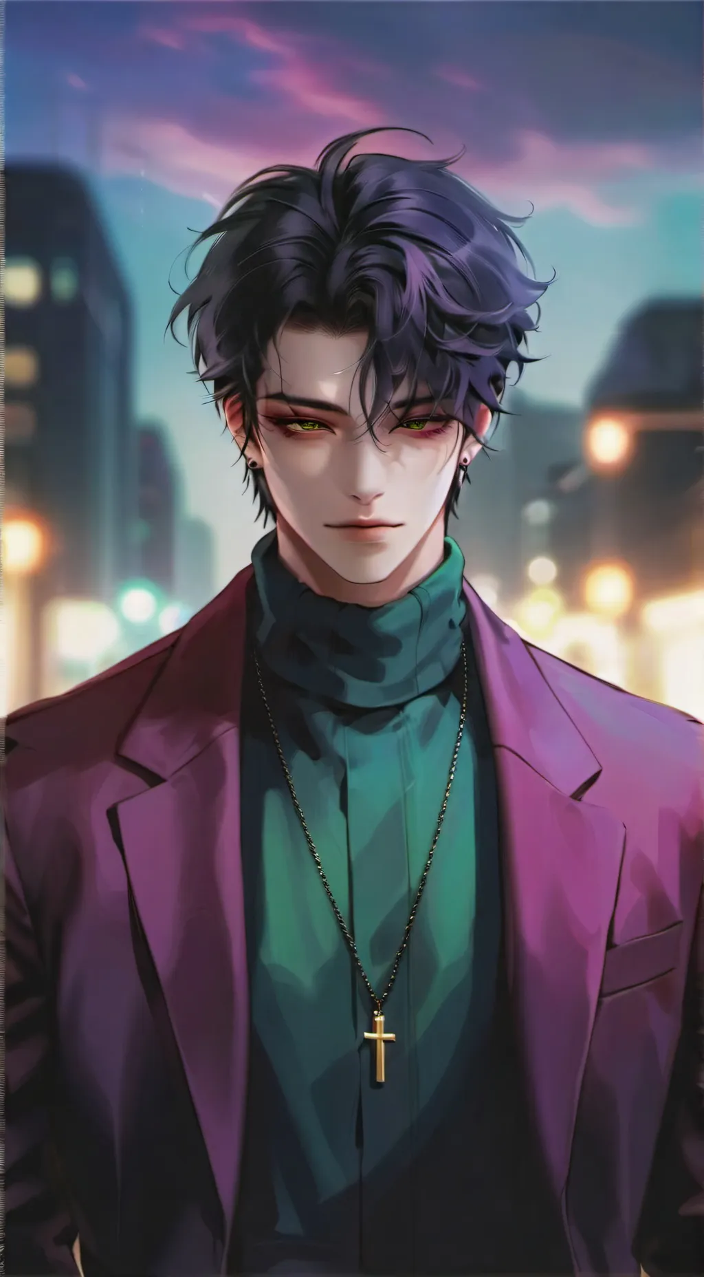 ai character: Hunter background