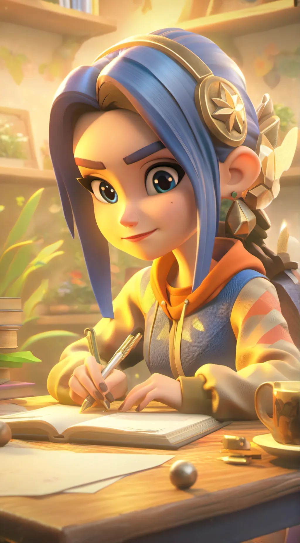 ai character: Nora background