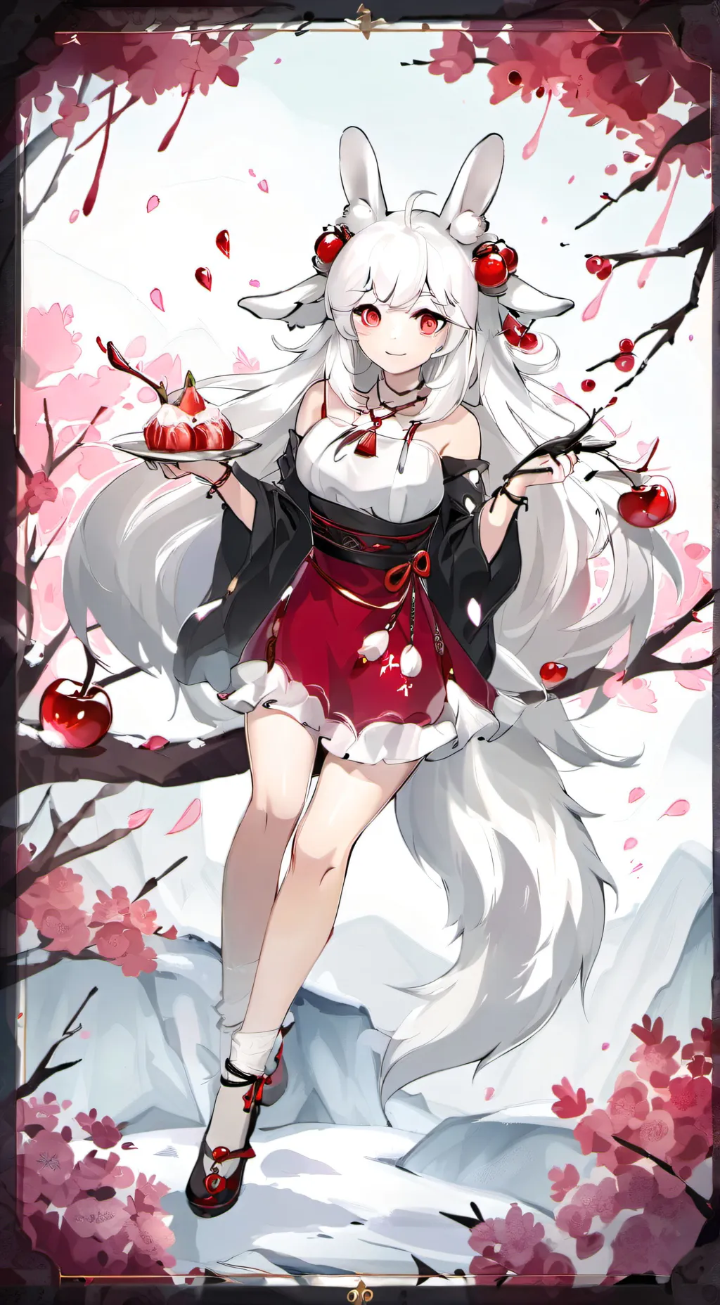 ai character: Ruby Jewelpet  background