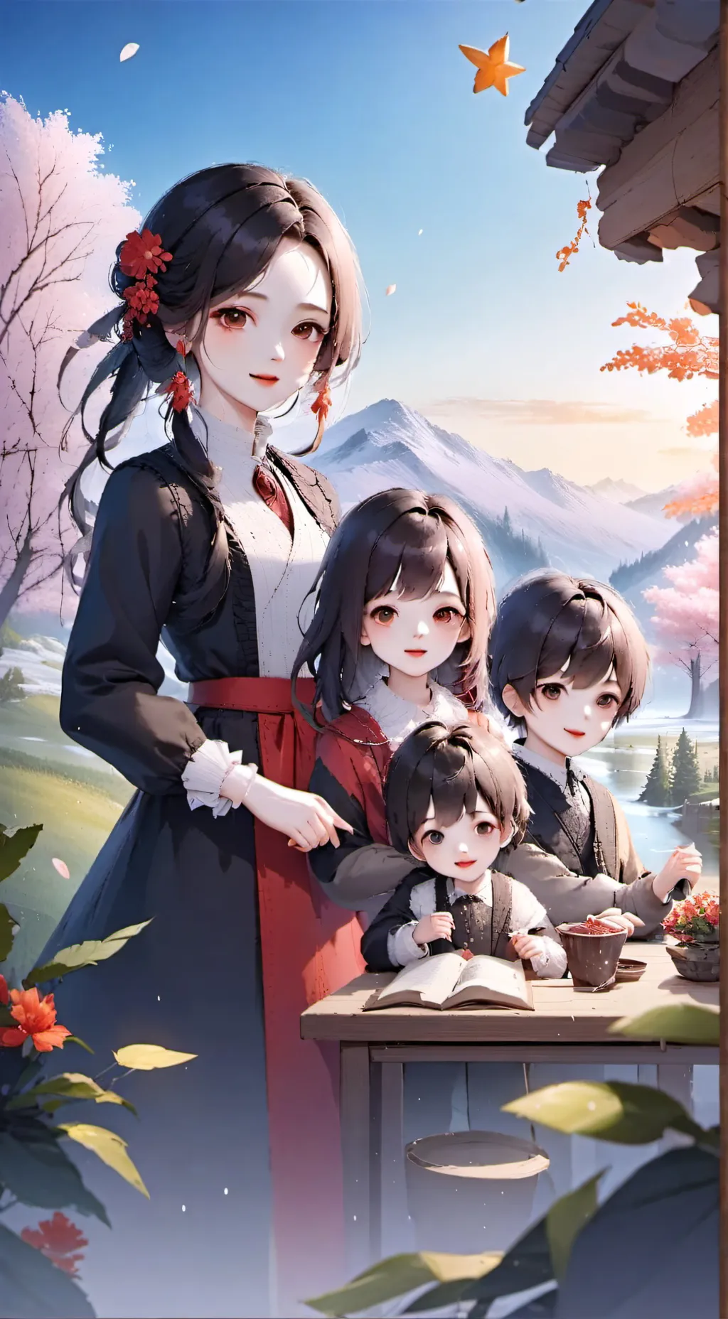ai character: noah noam  background