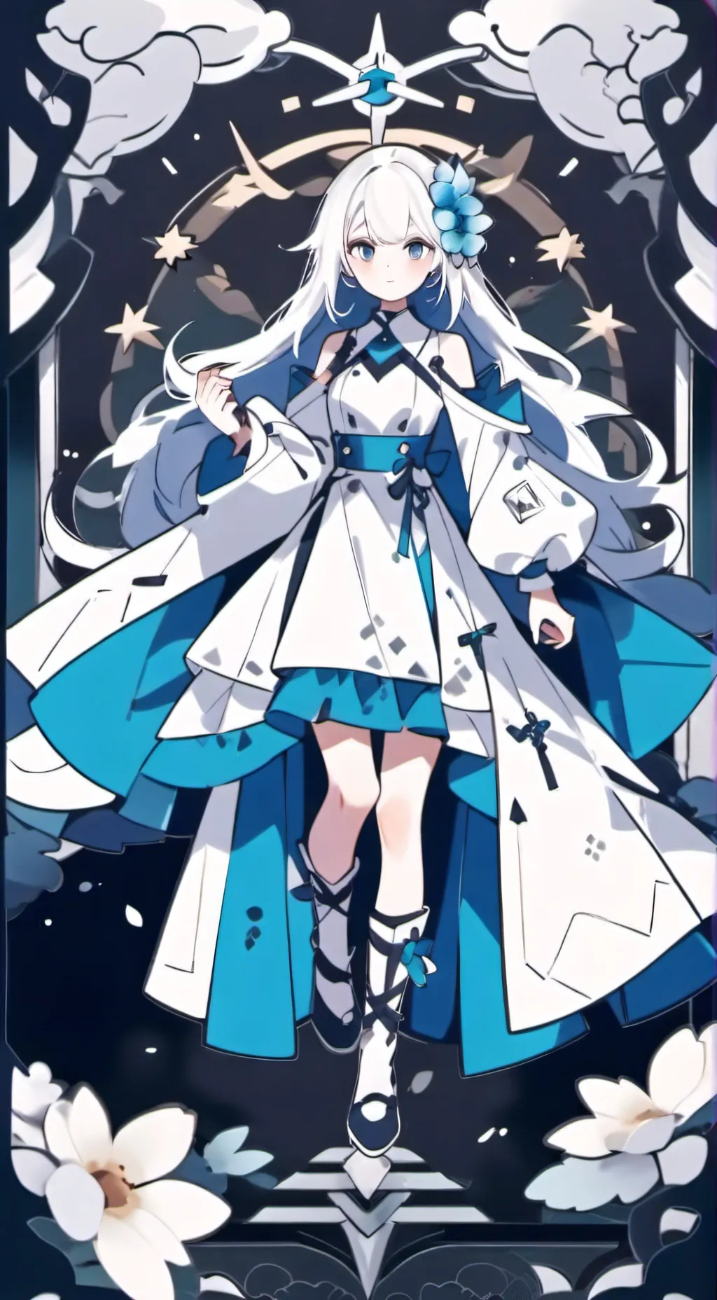 ai character: Aria background