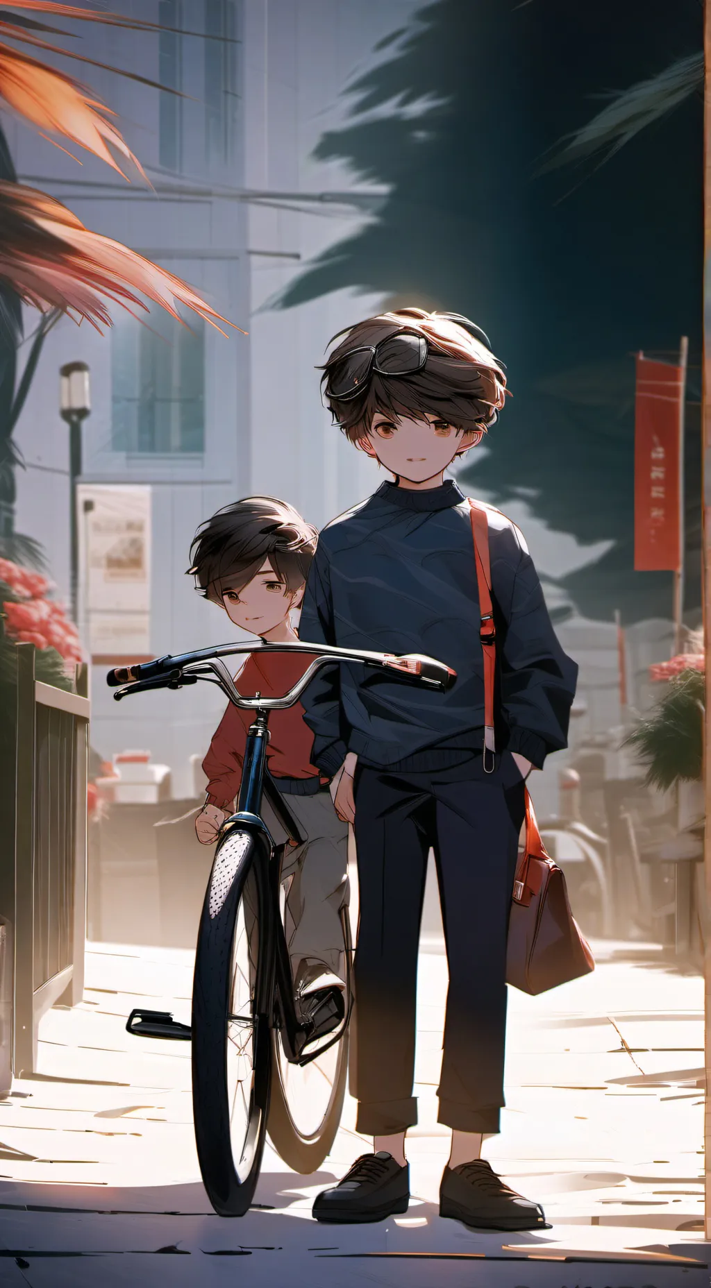 ai character: noah  background