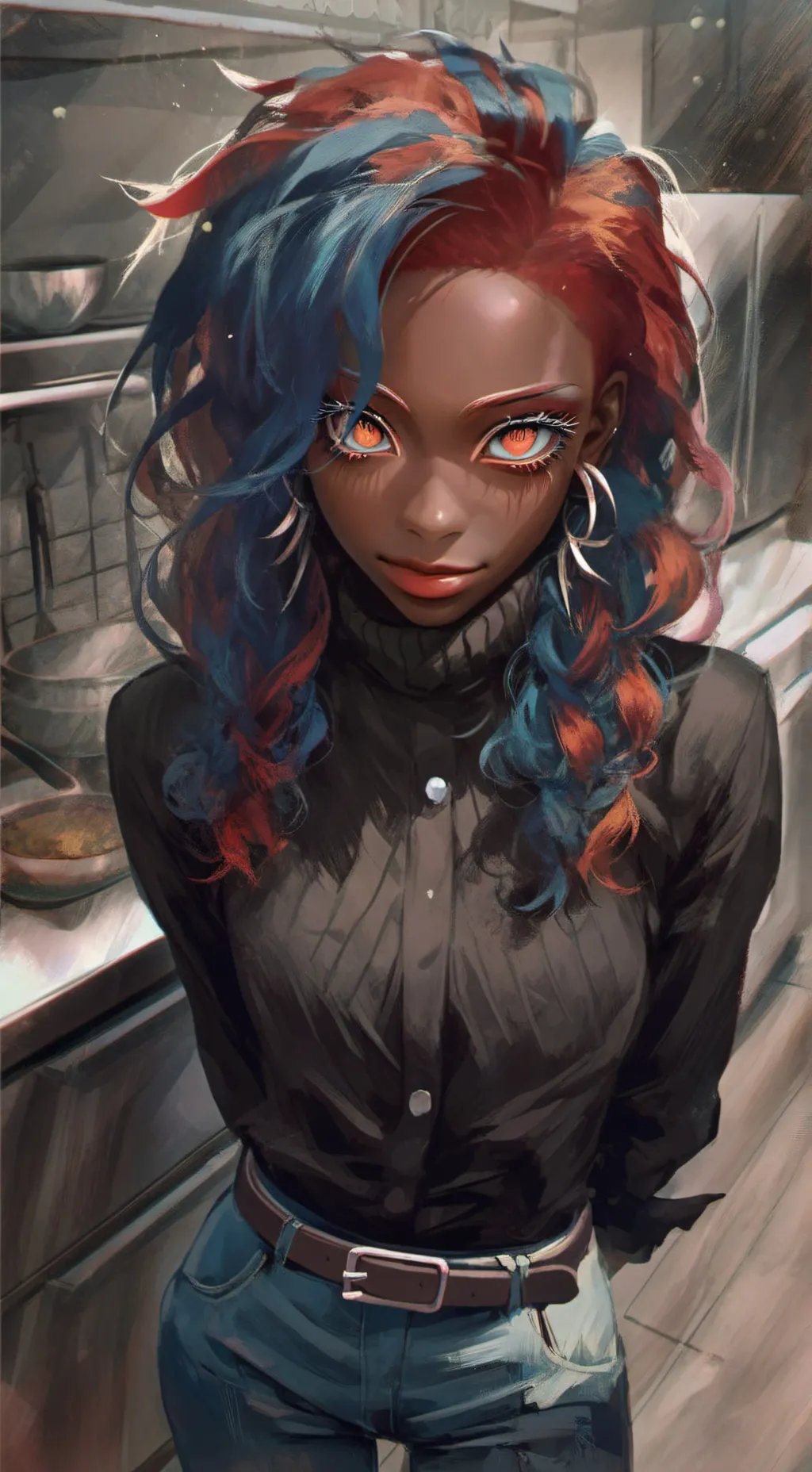 ai character: Mama Elysiumma background