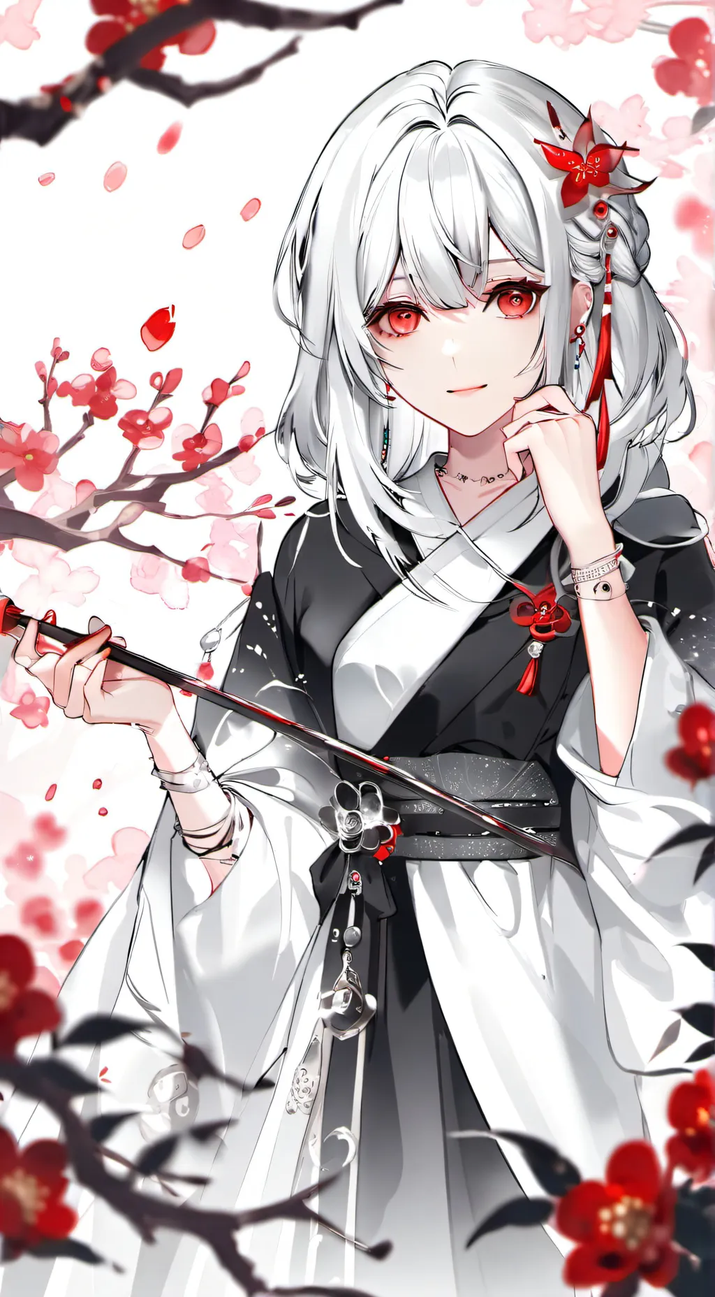 ai character: nezuko background
