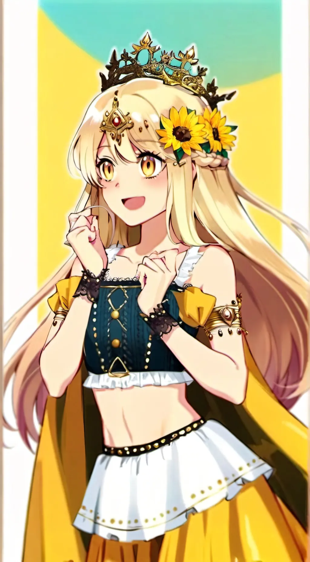 ai character: CHLOÊ background