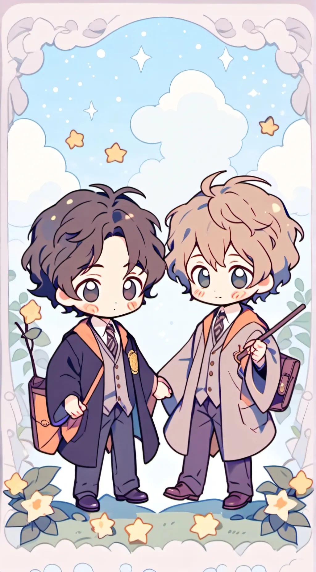ai character: Wolfstar angst background