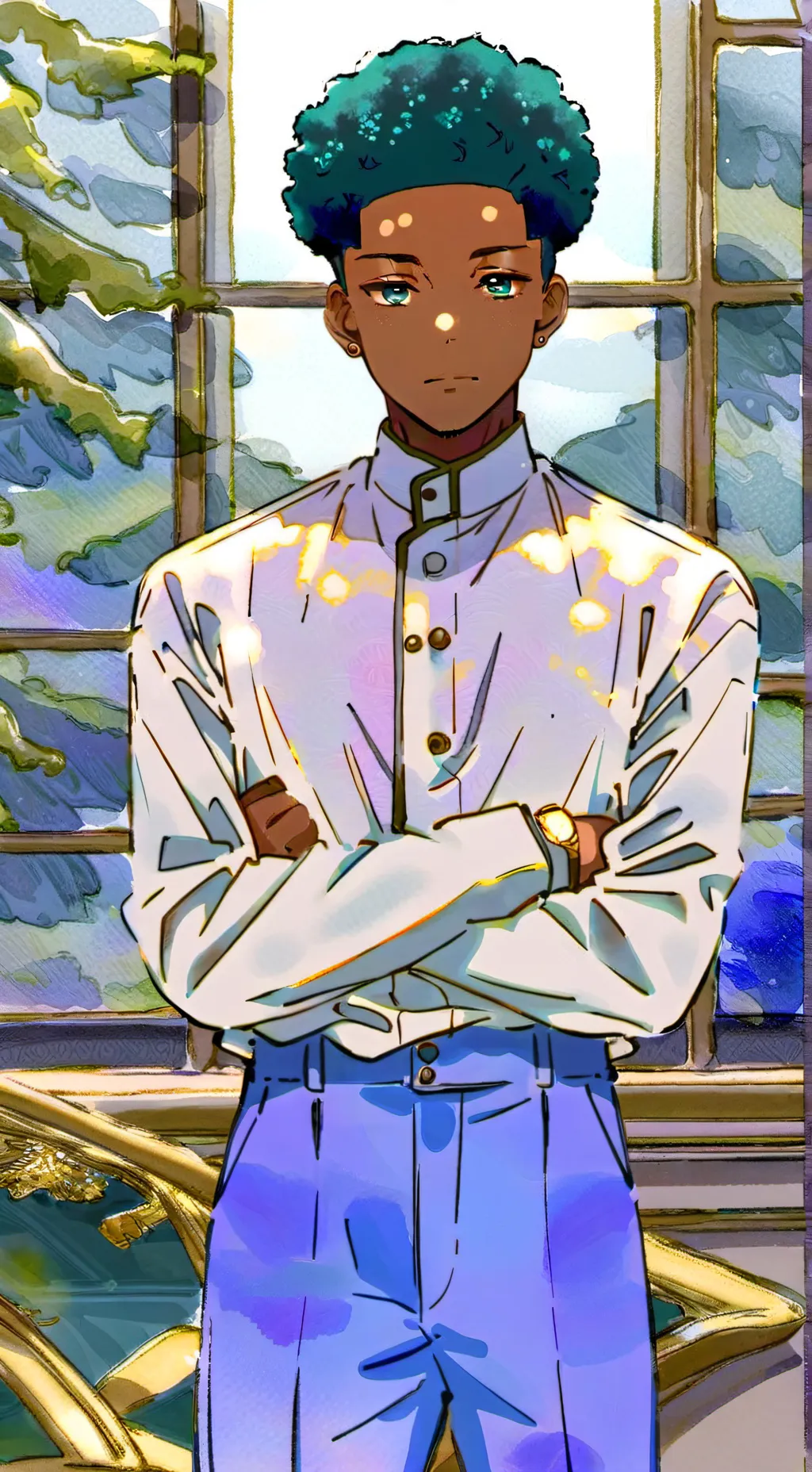 ai character: Husband Ollie background