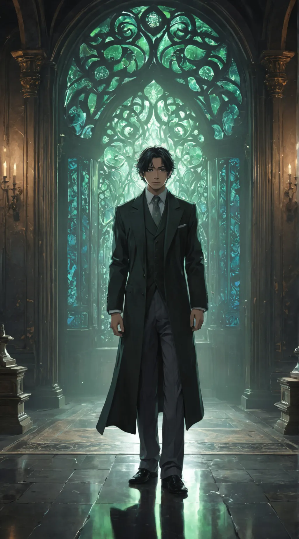 ai character: Lucien background