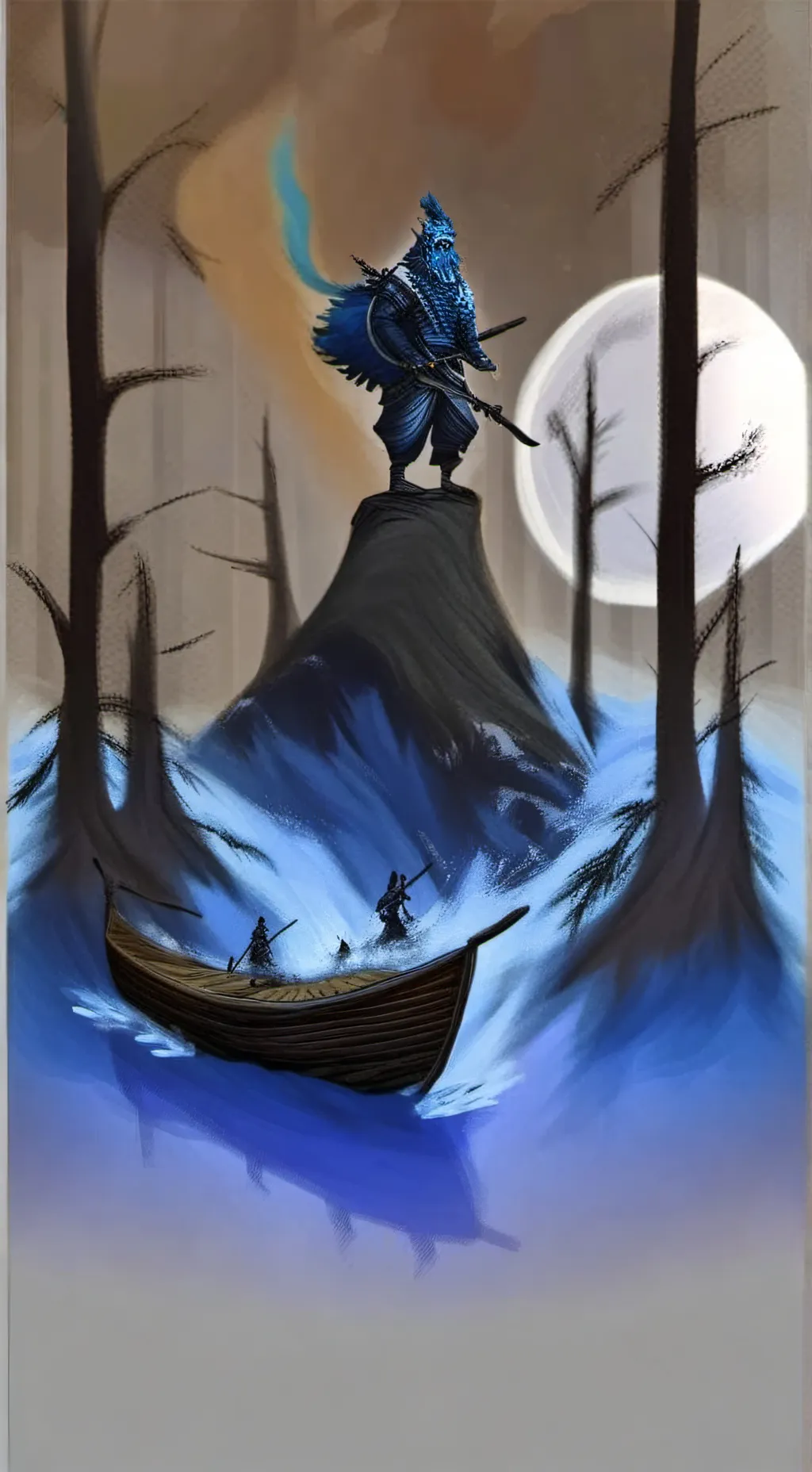 ai character: kayu background
