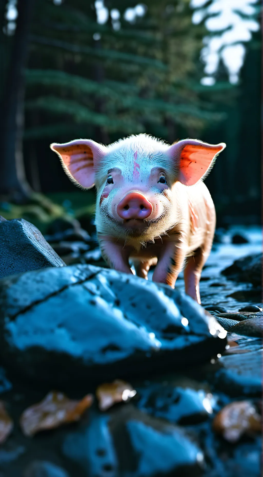 ai character: I am Pig... background