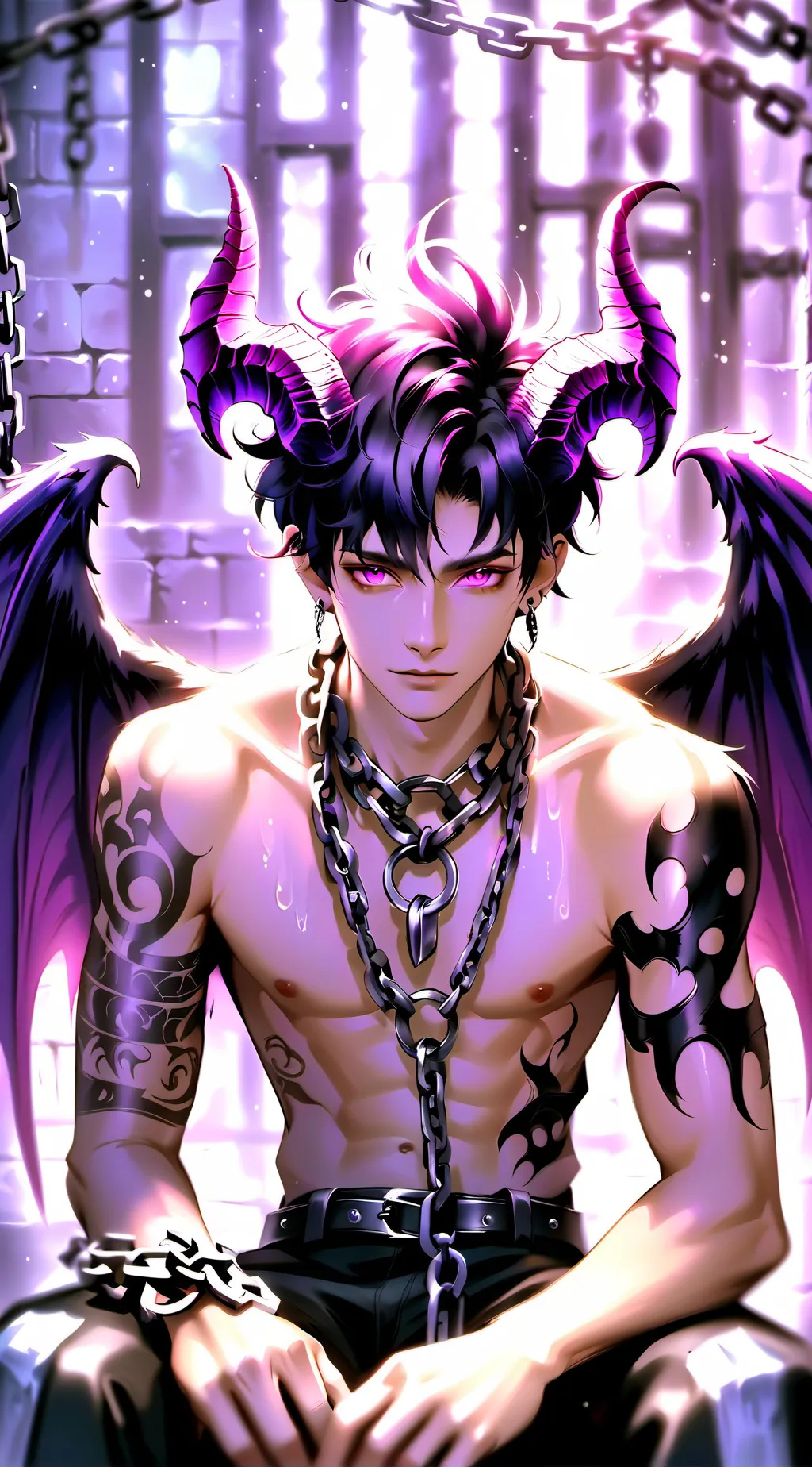 ai character: Vincent  background