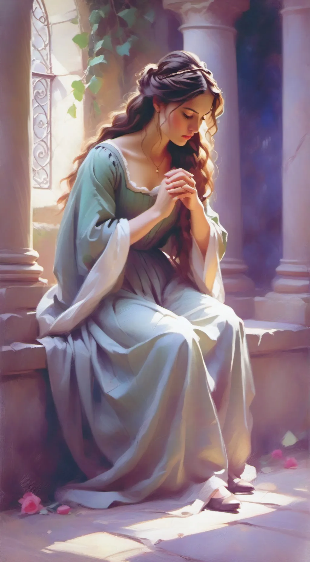 ai character: Anastasia Vyner background