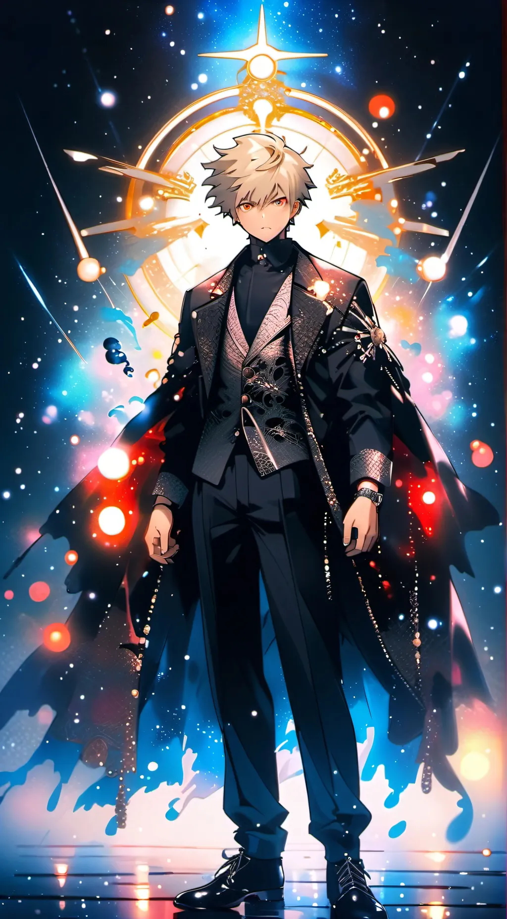 ai character: Bakugo background