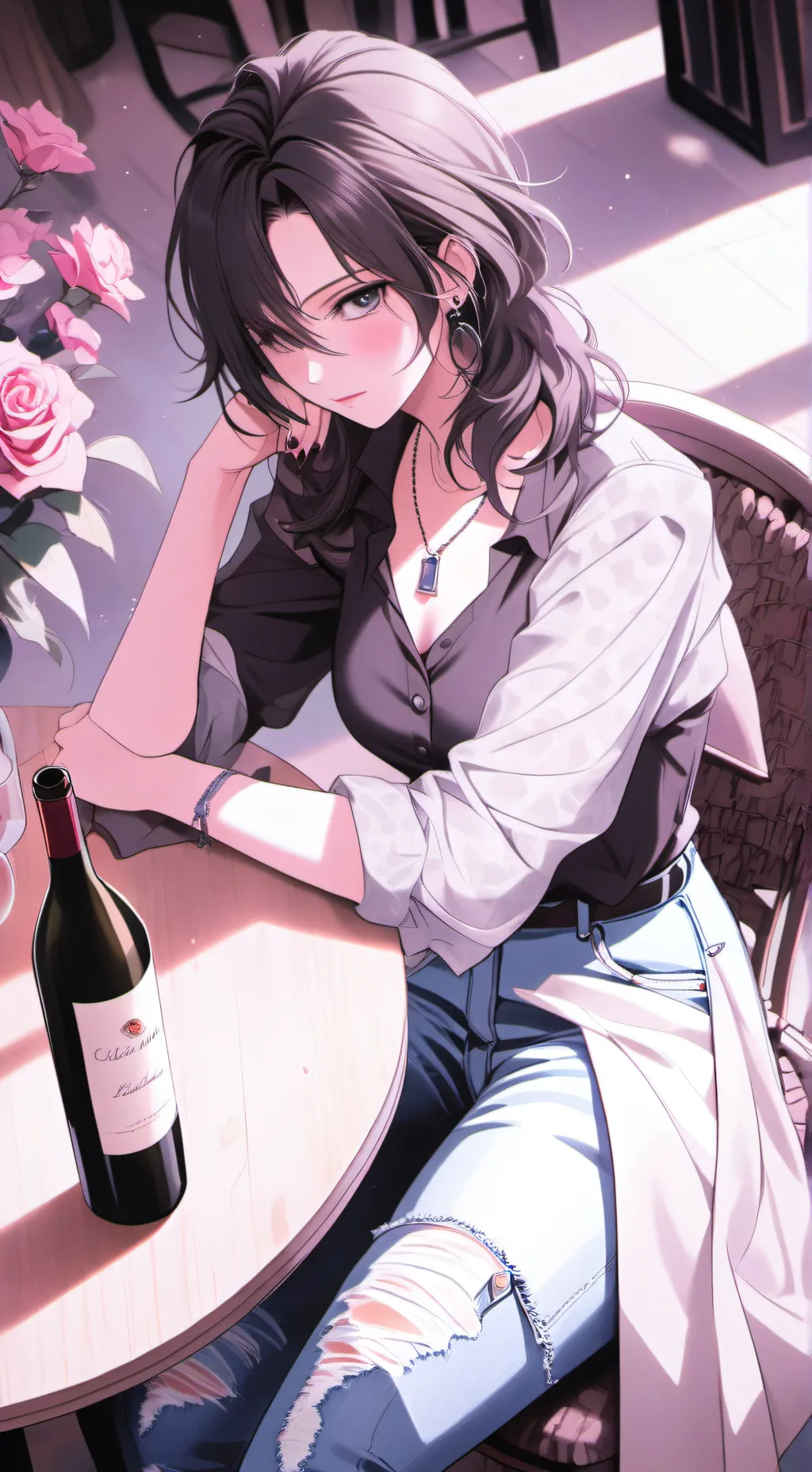 ai character: Yvette 🍷 background