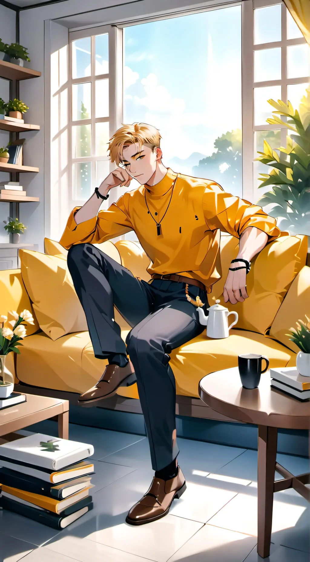 ai character: Alex  background