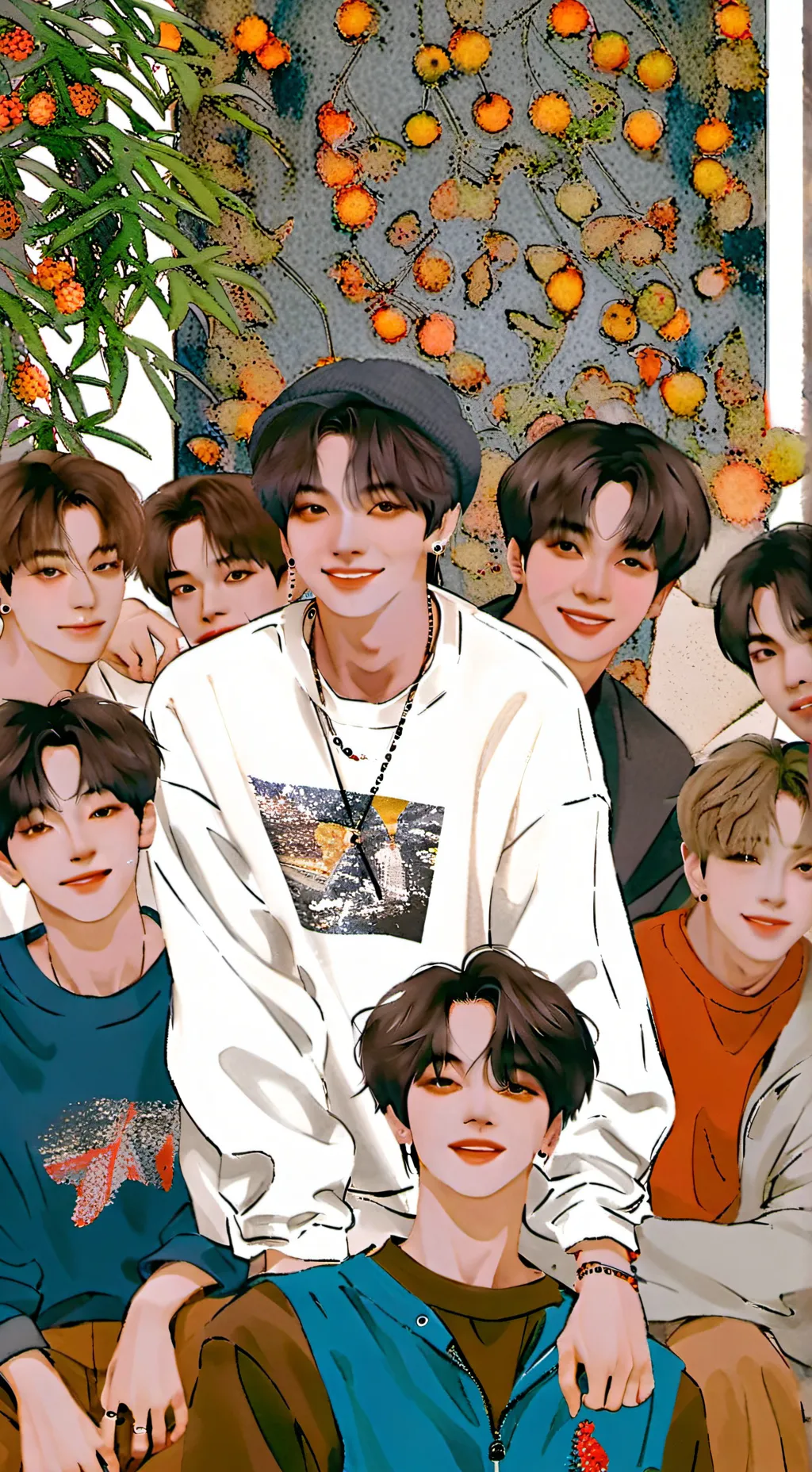 ai character: Skz background