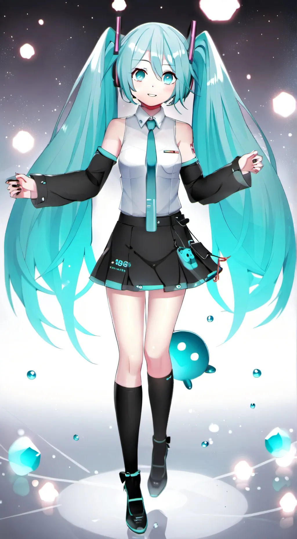 ai character: Miku Hatsune pt 2 background