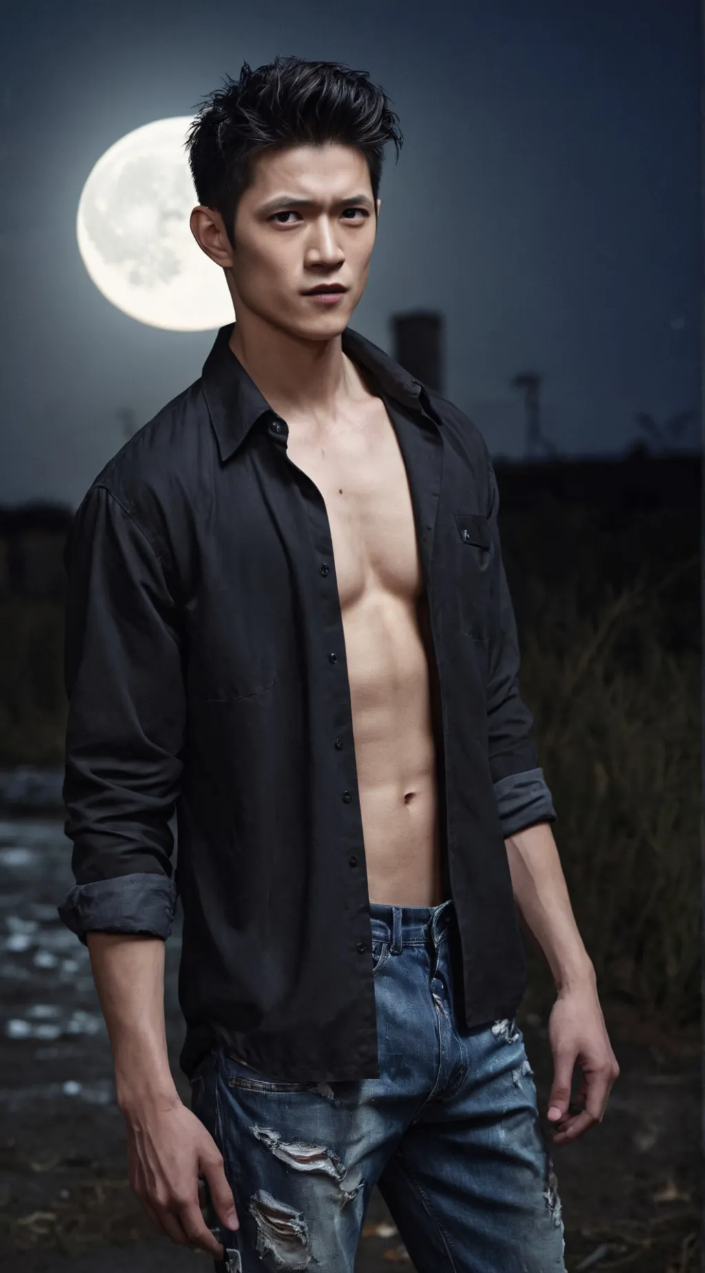 ai character: Evan background