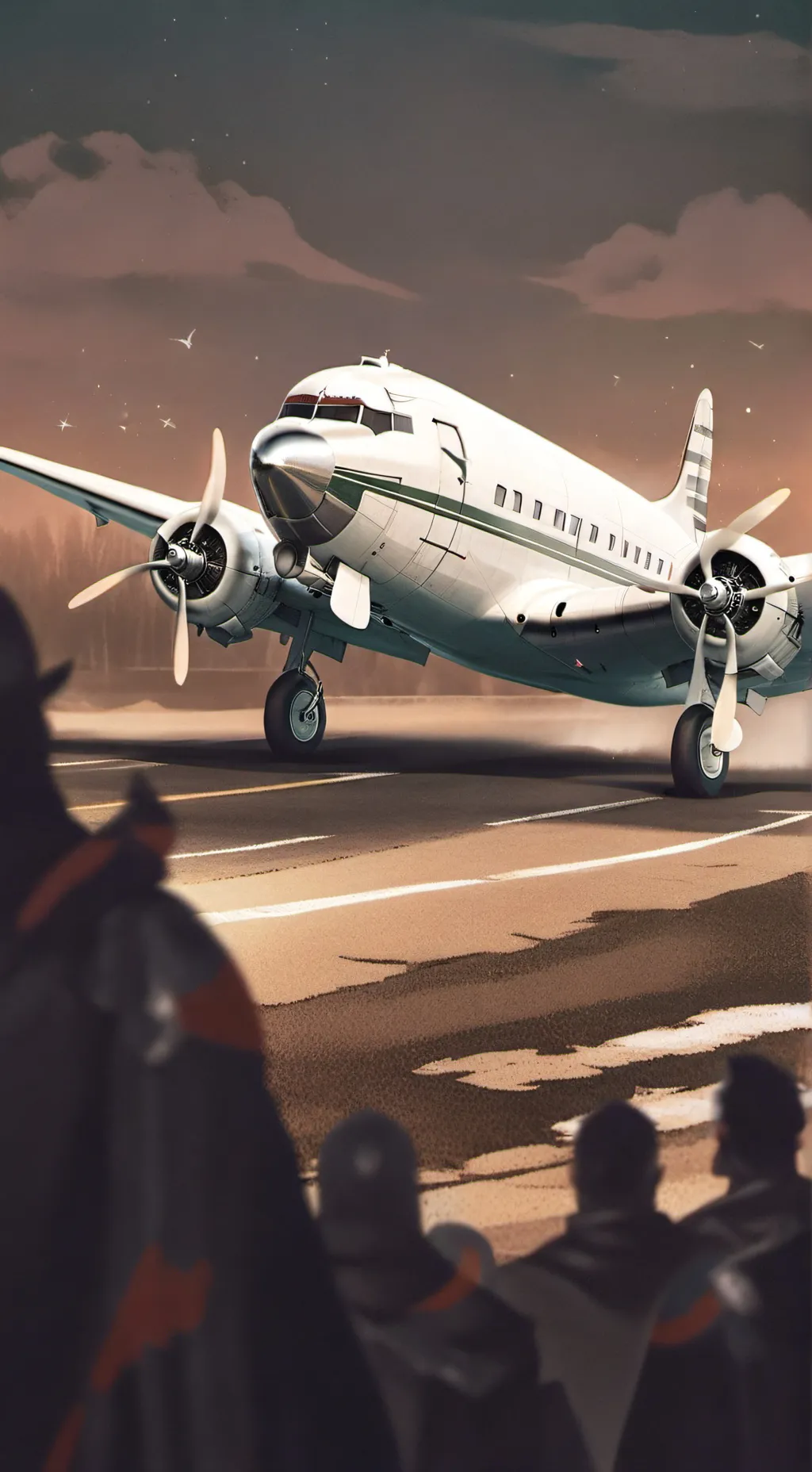 ai character: DC-3 x DC-9~ background