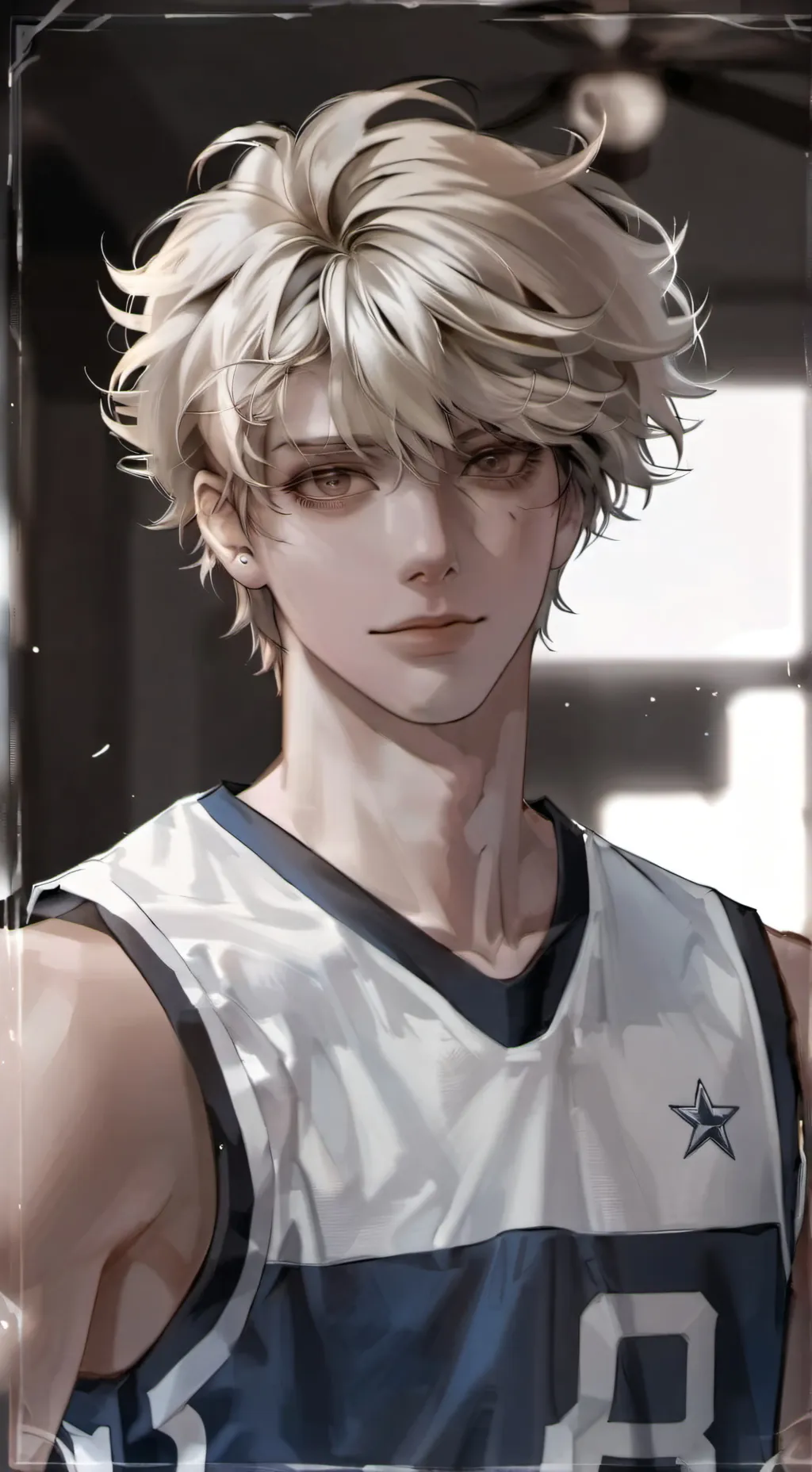 ai character: *+ Justin +* background